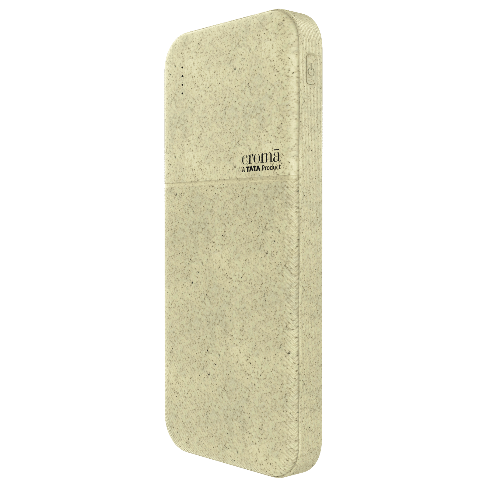 Croma 10000 mAh 22.5W Fast Charging Power Bank (2 Type A & 1 Type C Ports, Recycled Plastic Casing, Short Circuit Protection, Brown)_11