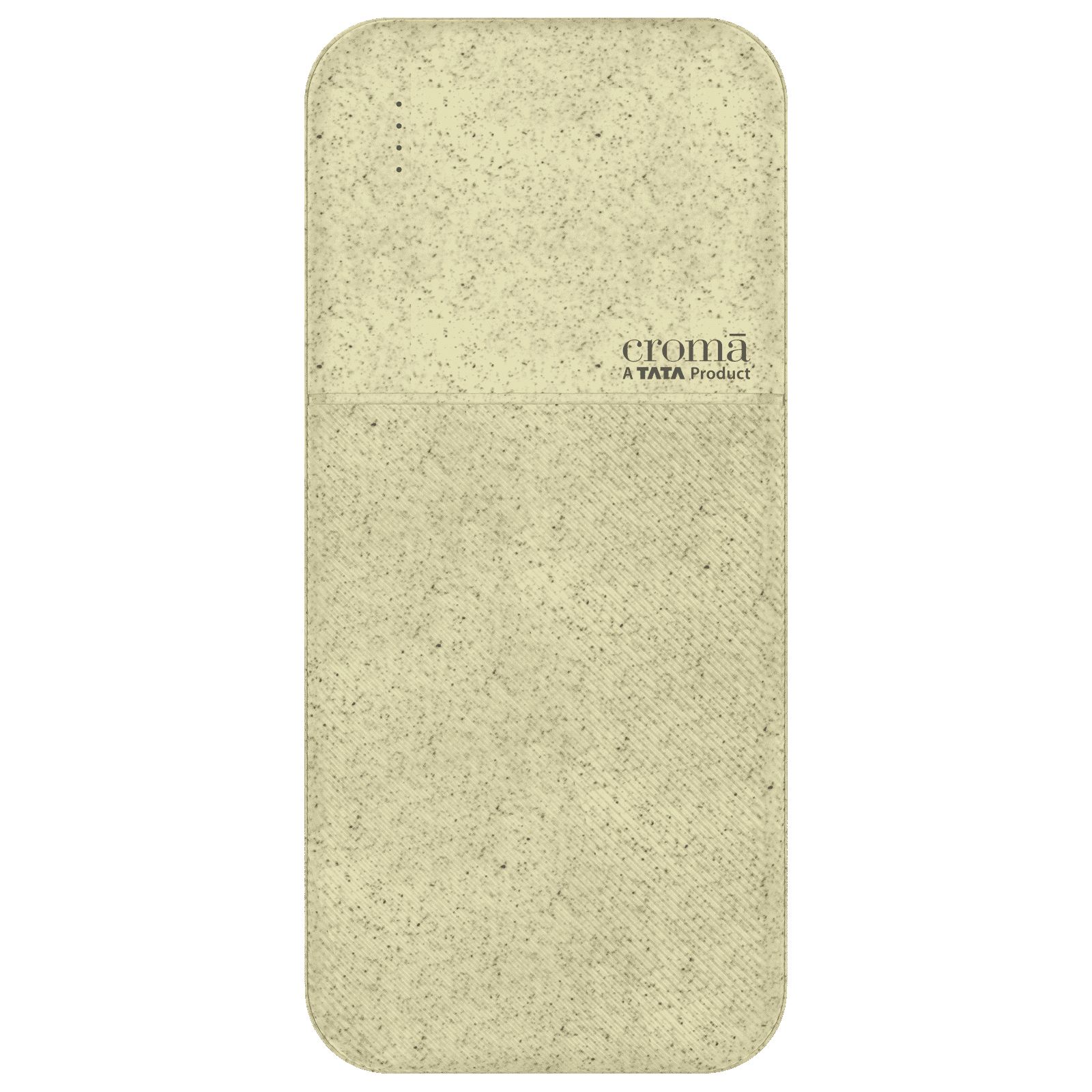 Croma 10000 mAh 22.5W Fast Charging Power Bank (2 Type A & 1 Type C Ports, Recycled Plastic Casing, Short Circuit Protection, Brown)_17