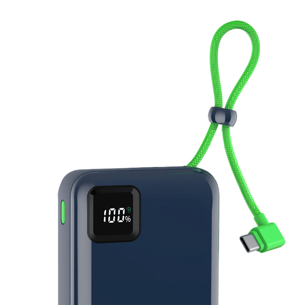 urbn Ultra Link 20000 mAh 22.5W Fast Charging Power Bank (1 Type A & 2 Type C Ports, Smart LED Display, Blue)_6