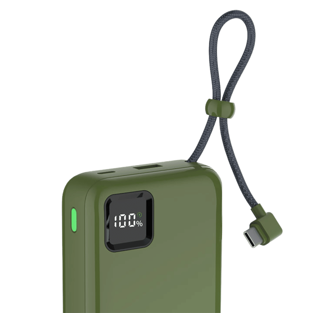 urbn Ultra Link 20000 mAh 22.5W Fast Charging Power Bank (1 Type A & 2 Type C Ports, Smart LED Display, Camo) urbn Ultra Link 20000 mAh 22.5W Fast Charging Power Bank (1 Type A & 2 Type C Ports, Smart LED Display, Camo)_6