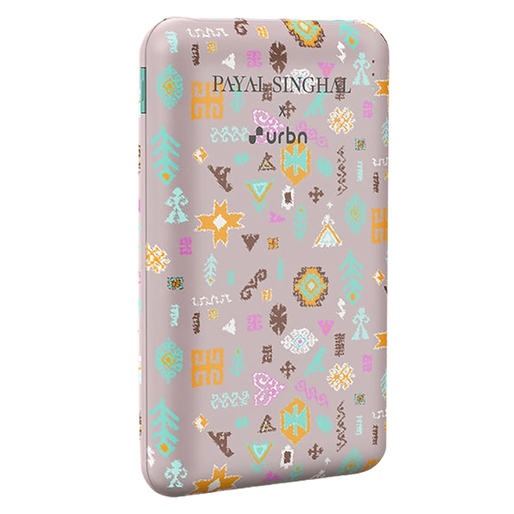urbn Nano Slim Payal Singhal Edition 10000 mAh 22.5W Fast Charging Power Bank (1 Type A & 2 Type C Ports, 12 Layer Circuit Protection, PS Pink) urbn Nano Slim Payal Singhal Edition 10000 mAh 22.5W Fast Charging Power Bank (1 Type A & 2 Type C Ports, 12 Layer Circuit Protection, PS Pink)_5