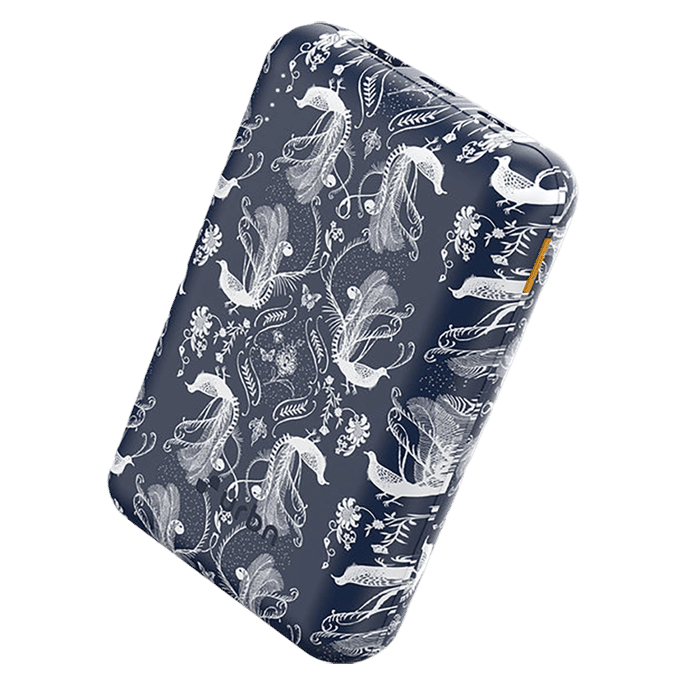 urbn Nano Slim Payal Singhal Edition 20000 mAh 22.5W Fast Charging Power Bank (1 Type A & 2 Type C Ports, 12 Layer Circuit Protection, PS Blue)_5
