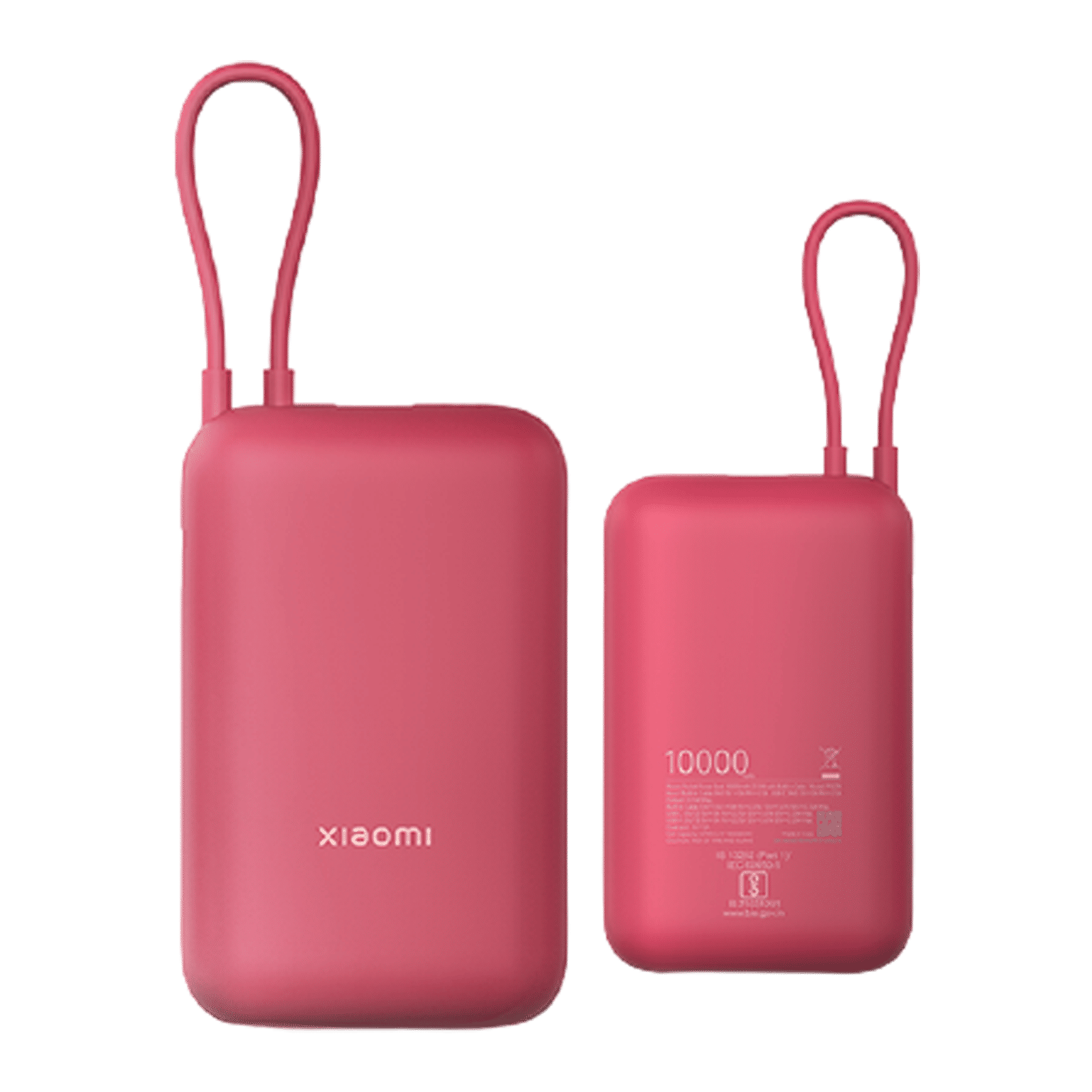 Xiaomi Pocket 10000 mAh 22.5W Fast Charging Power Bank (2 Type A & 1 Type C Ports, Quick Charge 3.0, Maroon)_1