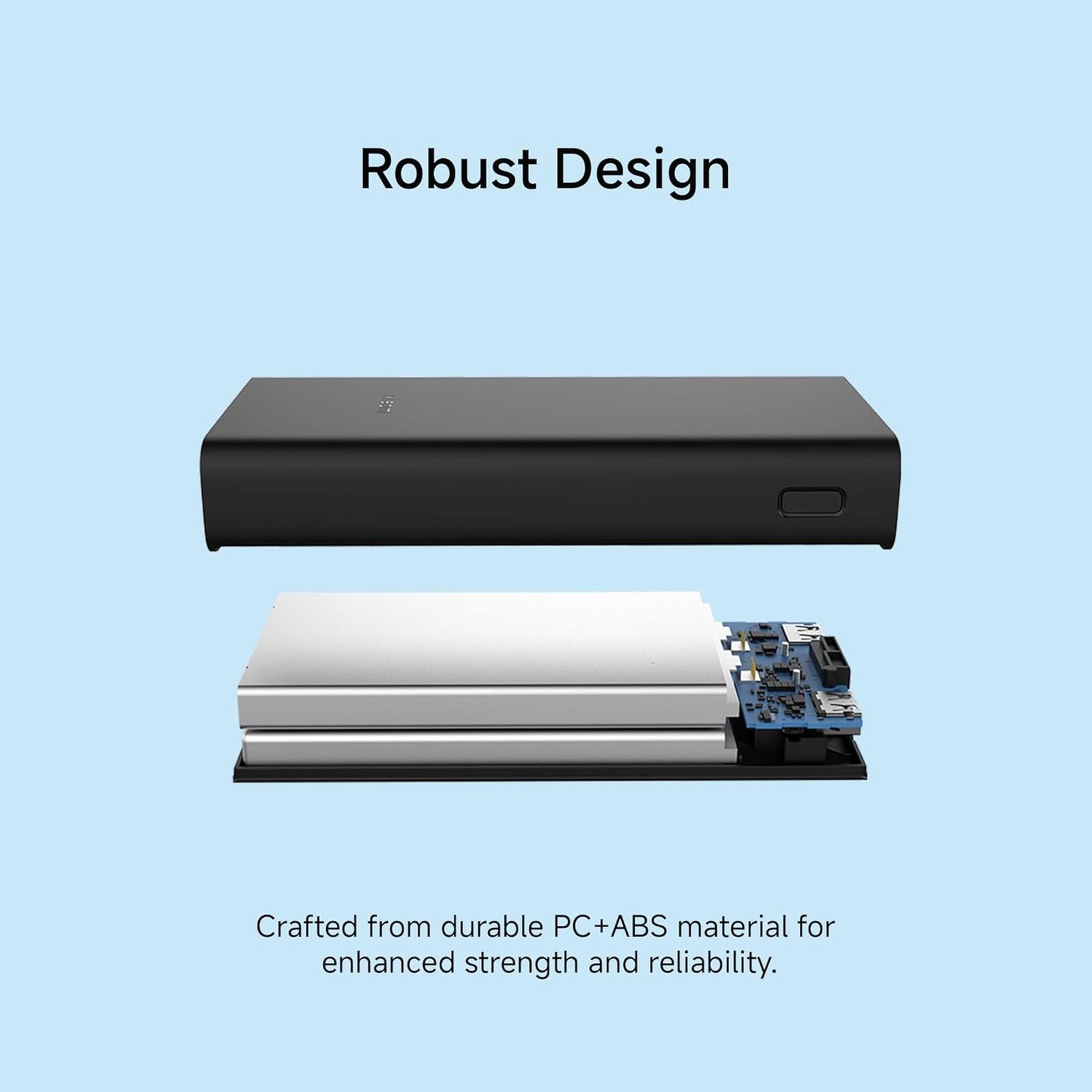 Xiaomi 4i 20000 mAh 33W Fast Charging Power Bank (2 Type A & 1 Type C Ports, PC+ABS Casing, Jet Black) Xiaomi 4i 20000 mAh 33W Fast Charging Power Bank (2 Type A & 1 Type C Ports, PC+ABS Casing, Jet Black)_5