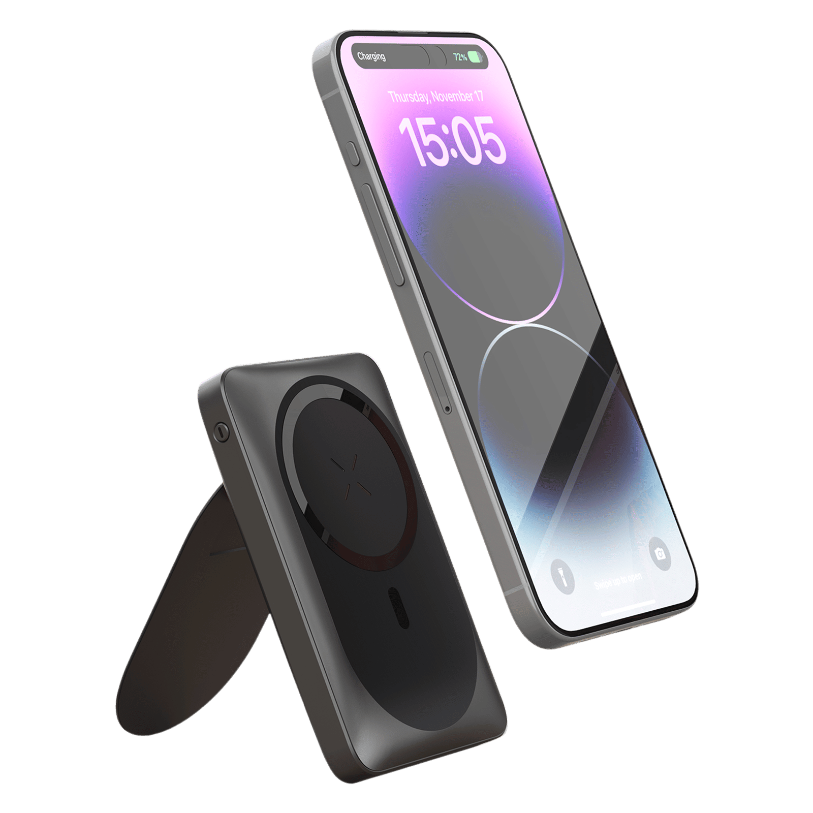 urbn UPR104 10000 mAh 20W Fast Charging Power Bank (1 Type A Port, 1 Type C Port & 1 Lightning Port, Multi Layer Circuit Protection, Black)_1