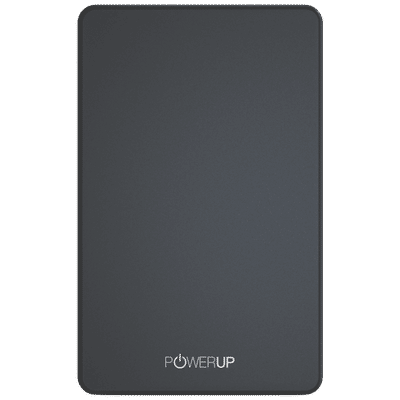 POWERUP PowerSlim Mini 10000 mAh 22.5W Fast Charging Power Bank (USB Type C Port, Metal & Magnet Casing, MagSafe Technology, Black)