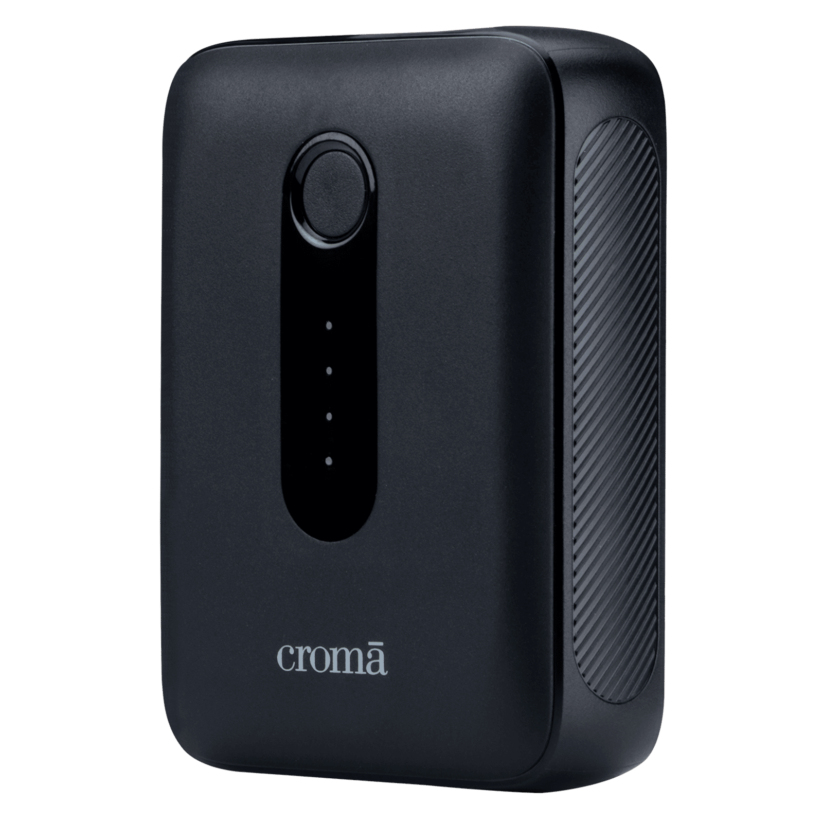 Croma Compact 10000 mAh 30W Fast Charging Power Bank (1 Type A & 1 Type C Port, Multi-Level Protection for Safe Charging, Black)_6