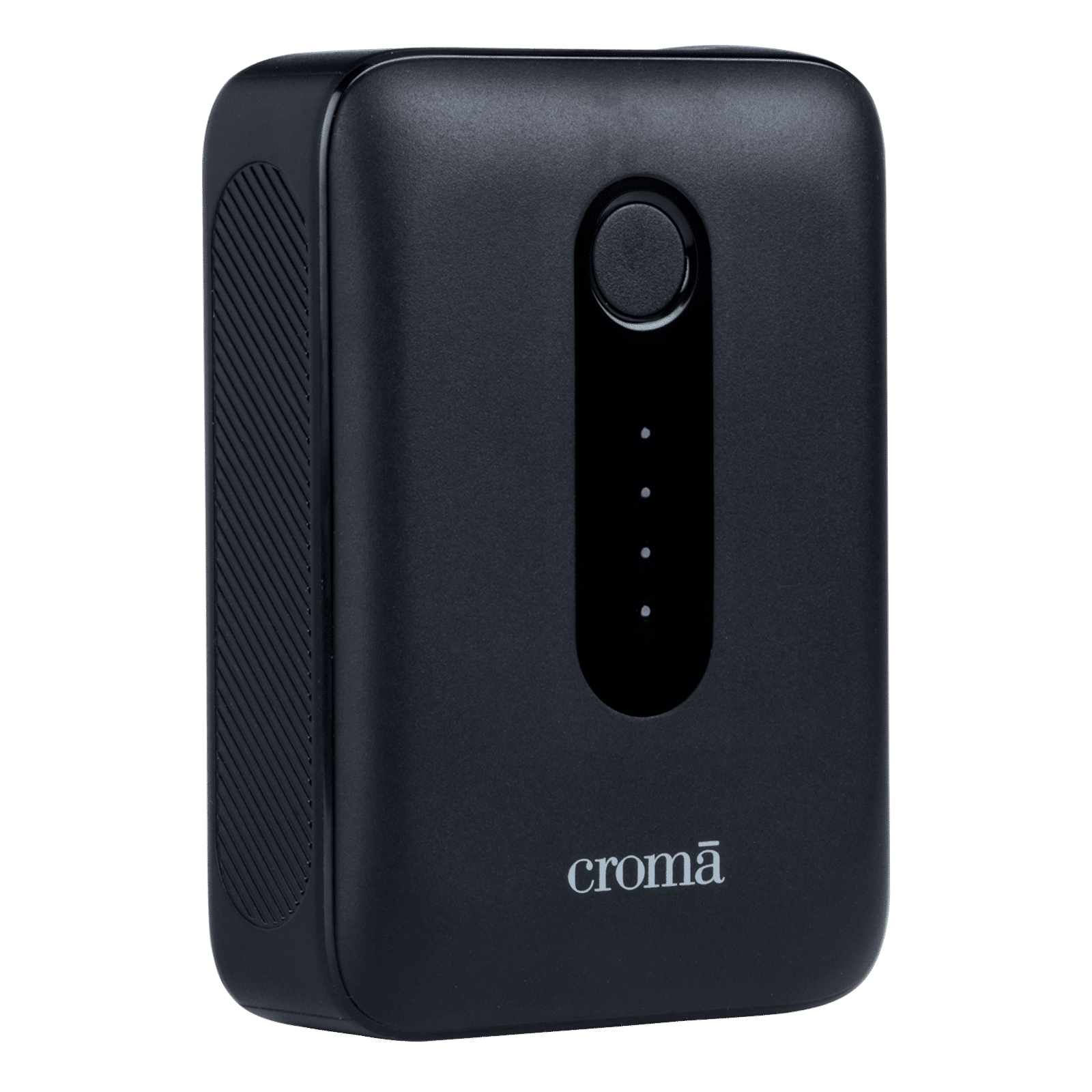 Croma Compact 10000 mAh 30W Fast Charging Power Bank (1 Type A & 1 Type C Port, Multi-Level Protection for Safe Charging, Black)_7