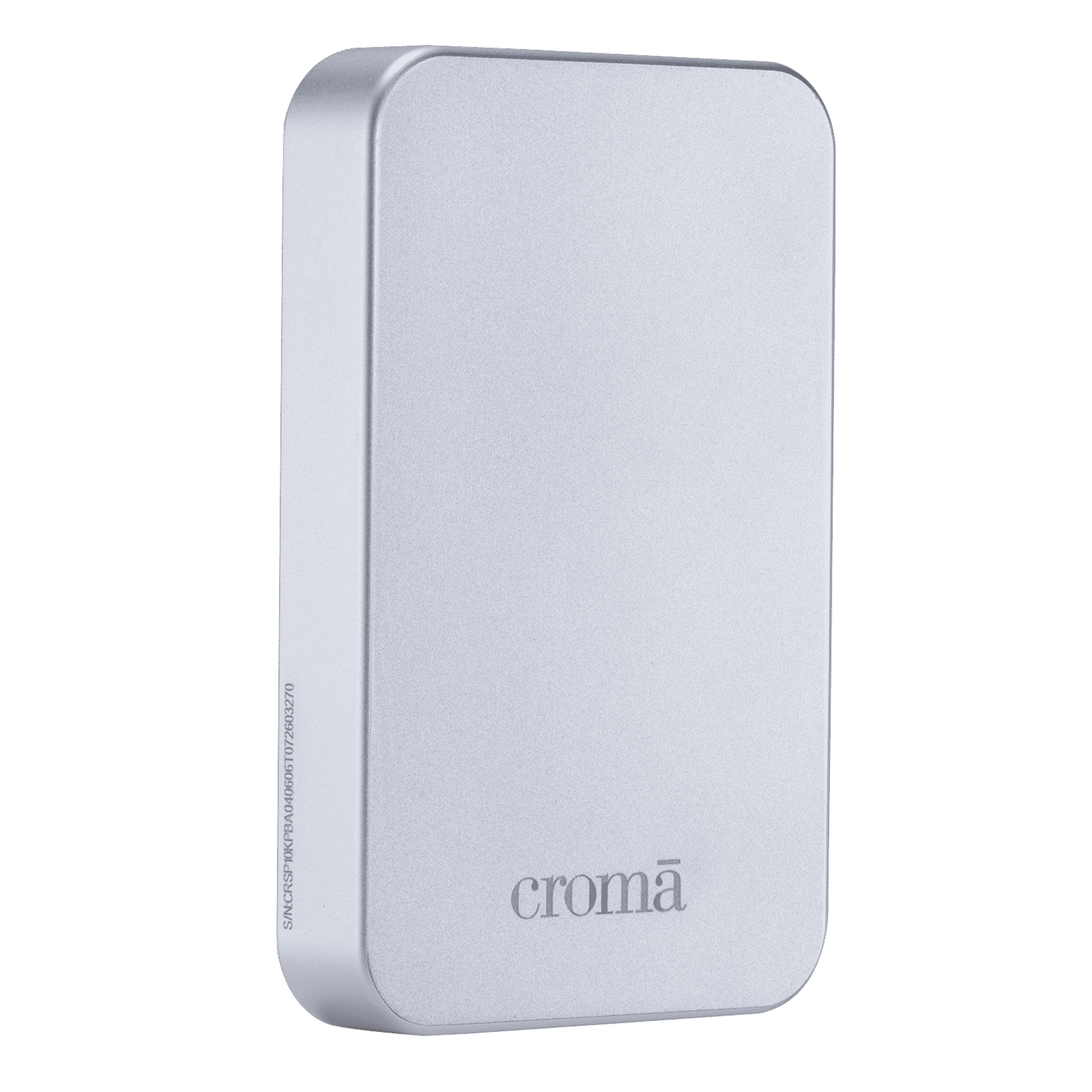 Croma 10000 mAh 20W Fast Charging Power Bank (1 Type C Port, Aluminium Casing, Magsafe Compatible, Silver)_5