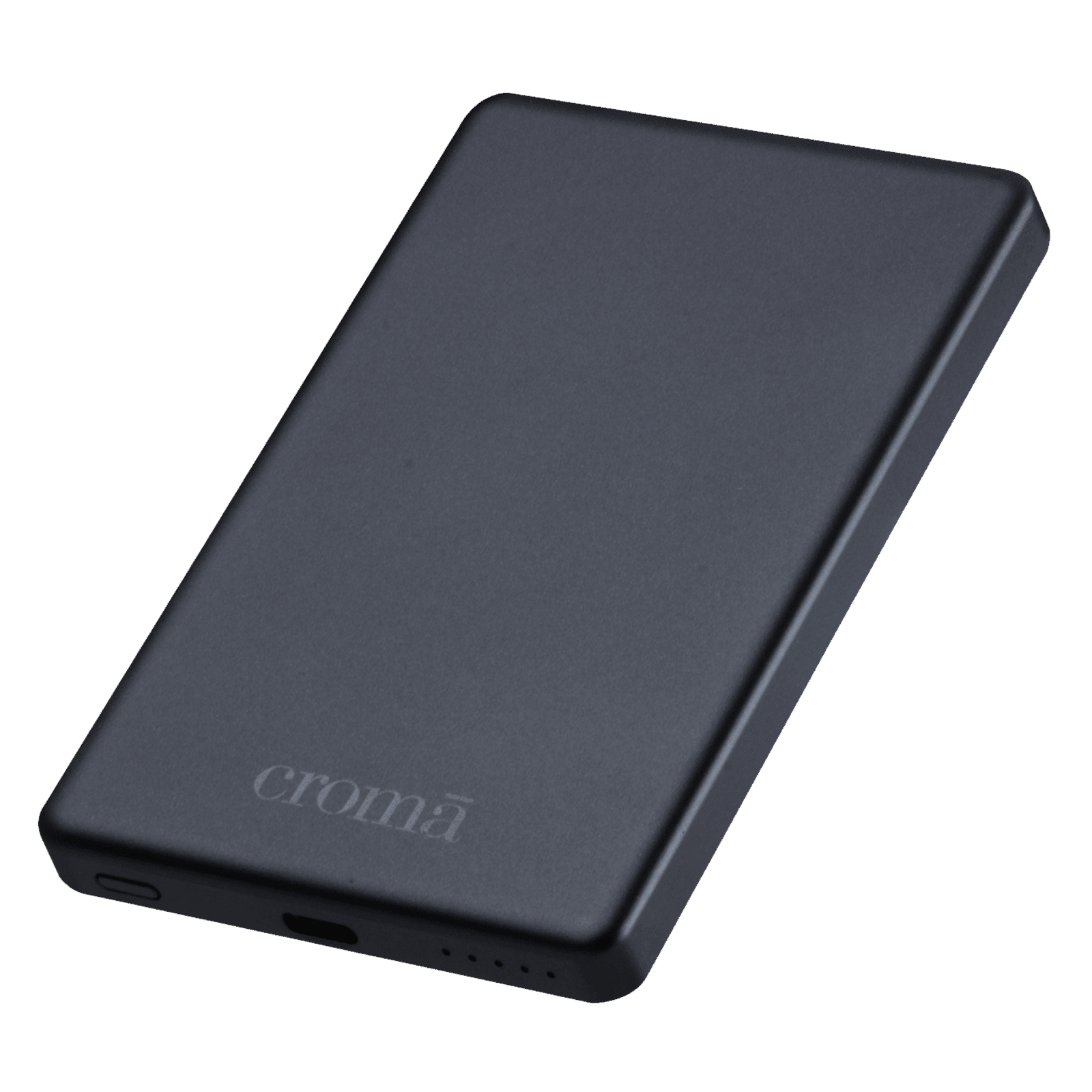 Croma 5000 mAh 20W Fast Charging Power Bank (1 Type C Port, Durable Plastic Case, Magsafe Compatible, Black)_14