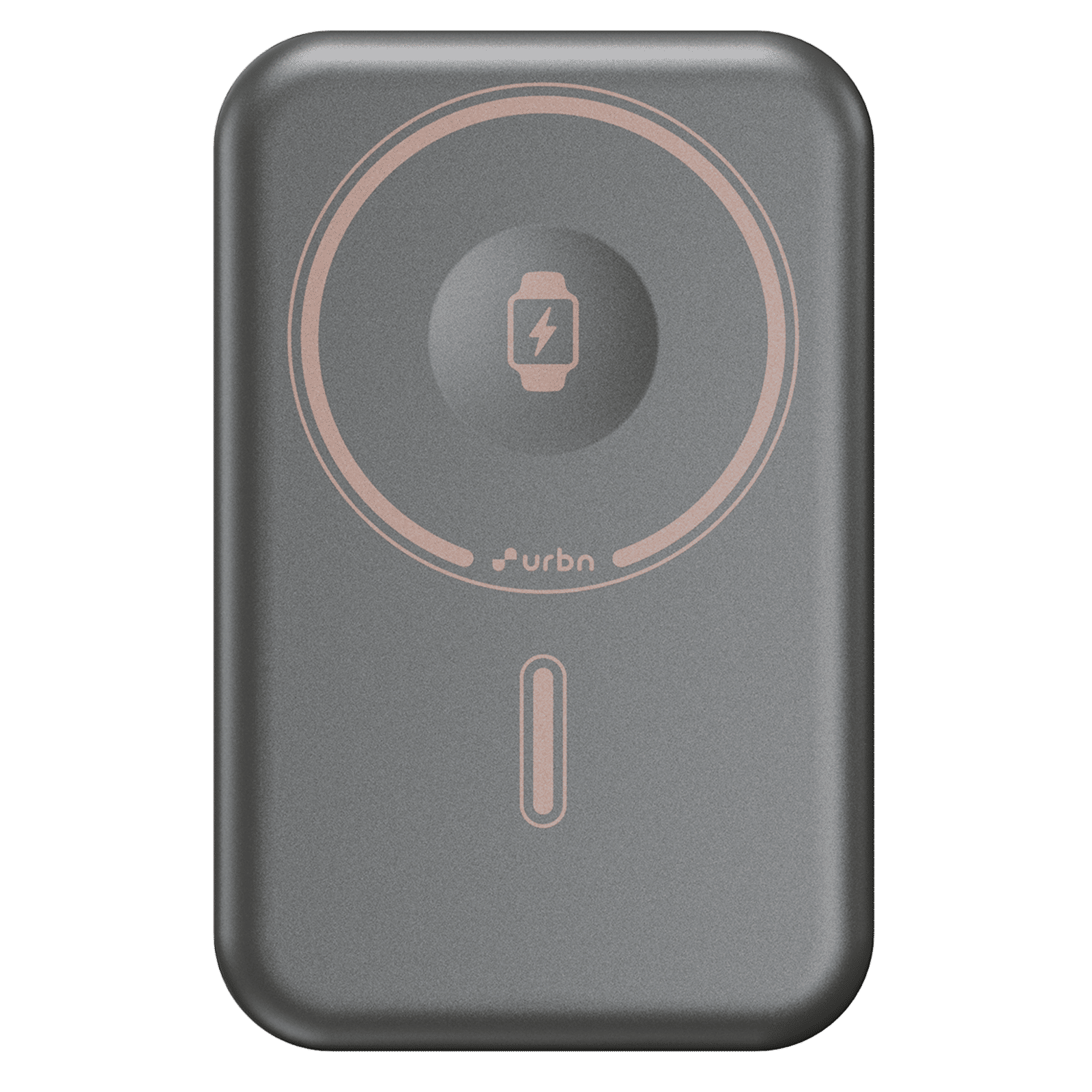 Urbn Curve 10000 mAh 20W Fast Charging Power Bank (1 Type C Port, MagSafe Compatible, Soft Touch Finish, Travel Friendly, Gray Gun Metal) Urbn Curve 10000 mAh 20W Fast Charging Power Bank (1 Type C Port, MagSafe Compatible, Soft Touch Finish, Travel Friendly, Gray Gun Metal)_1
