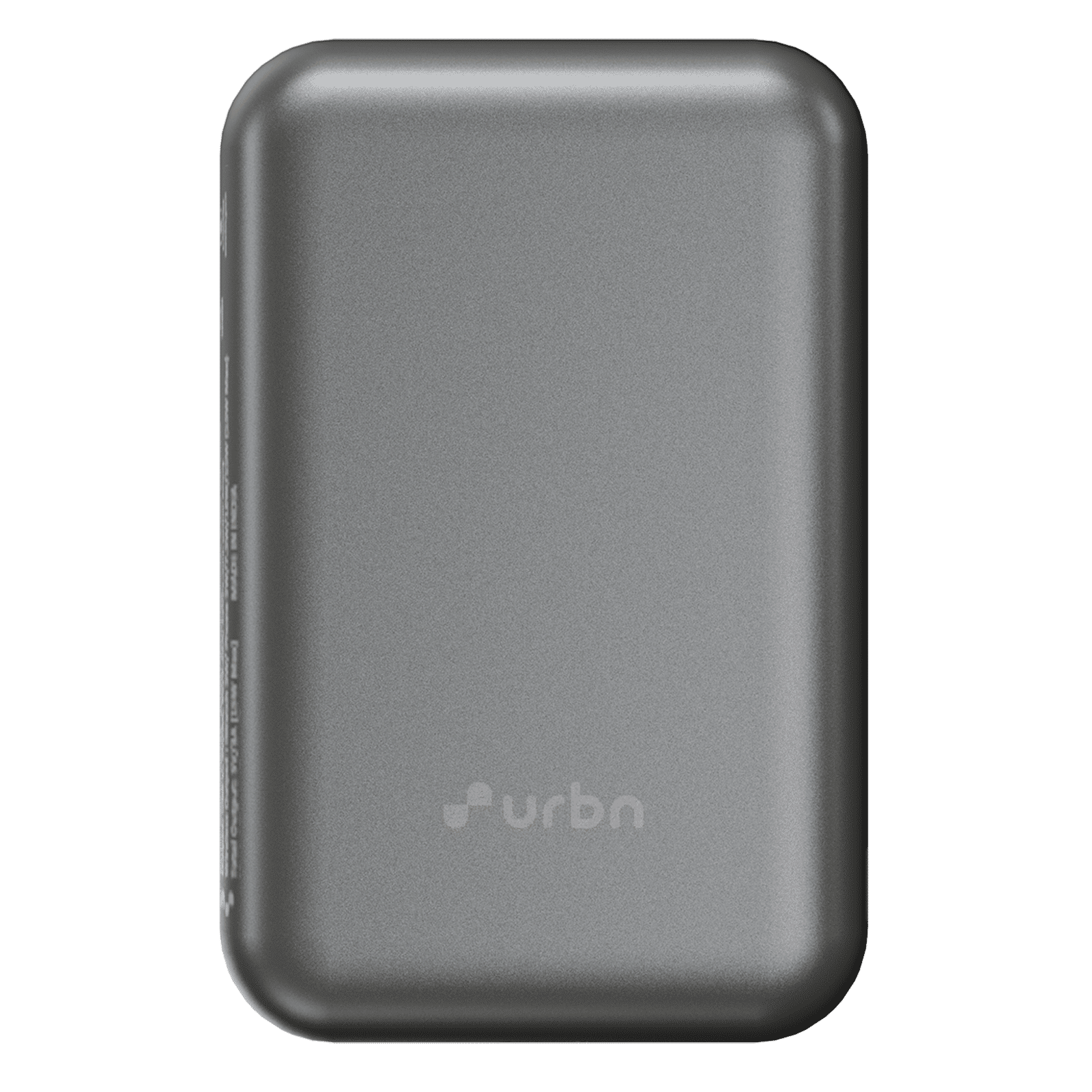 Urbn Curve 10000 mAh 20W Fast Charging Power Bank (1 Type C Port, MagSafe Compatible, Soft Touch Finish, Travel Friendly, Gray Gun Metal) Urbn Curve 10000 mAh 20W Fast Charging Power Bank (1 Type C Port, MagSafe Compatible, Soft Touch Finish, Travel Friendly, Gray Gun Metal)_9