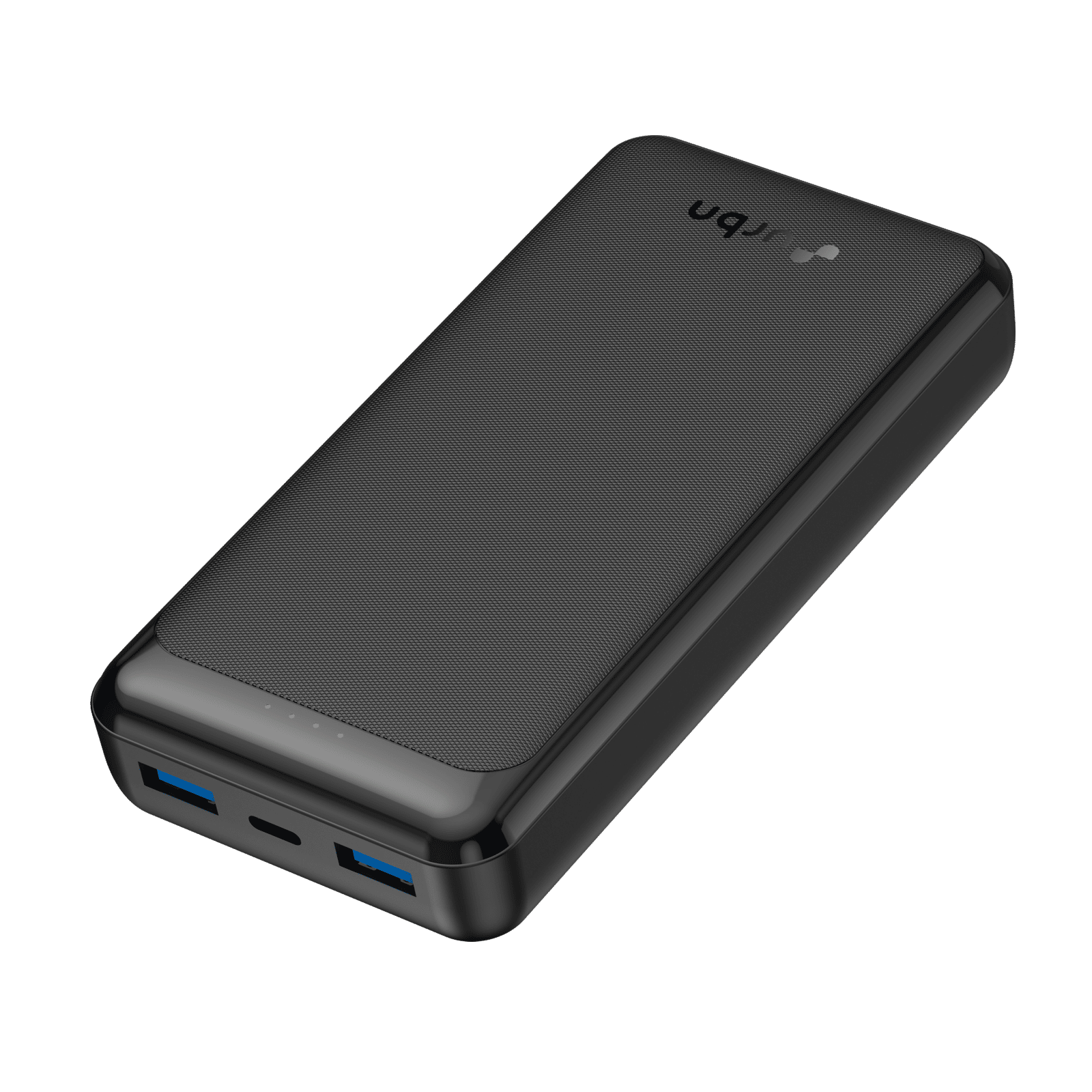urbn UPR217 20000 mAh 35W Fast Charging Power Bank (2 Type A & 1 Type C Ports, Battery Temperature Protection, Black)_2