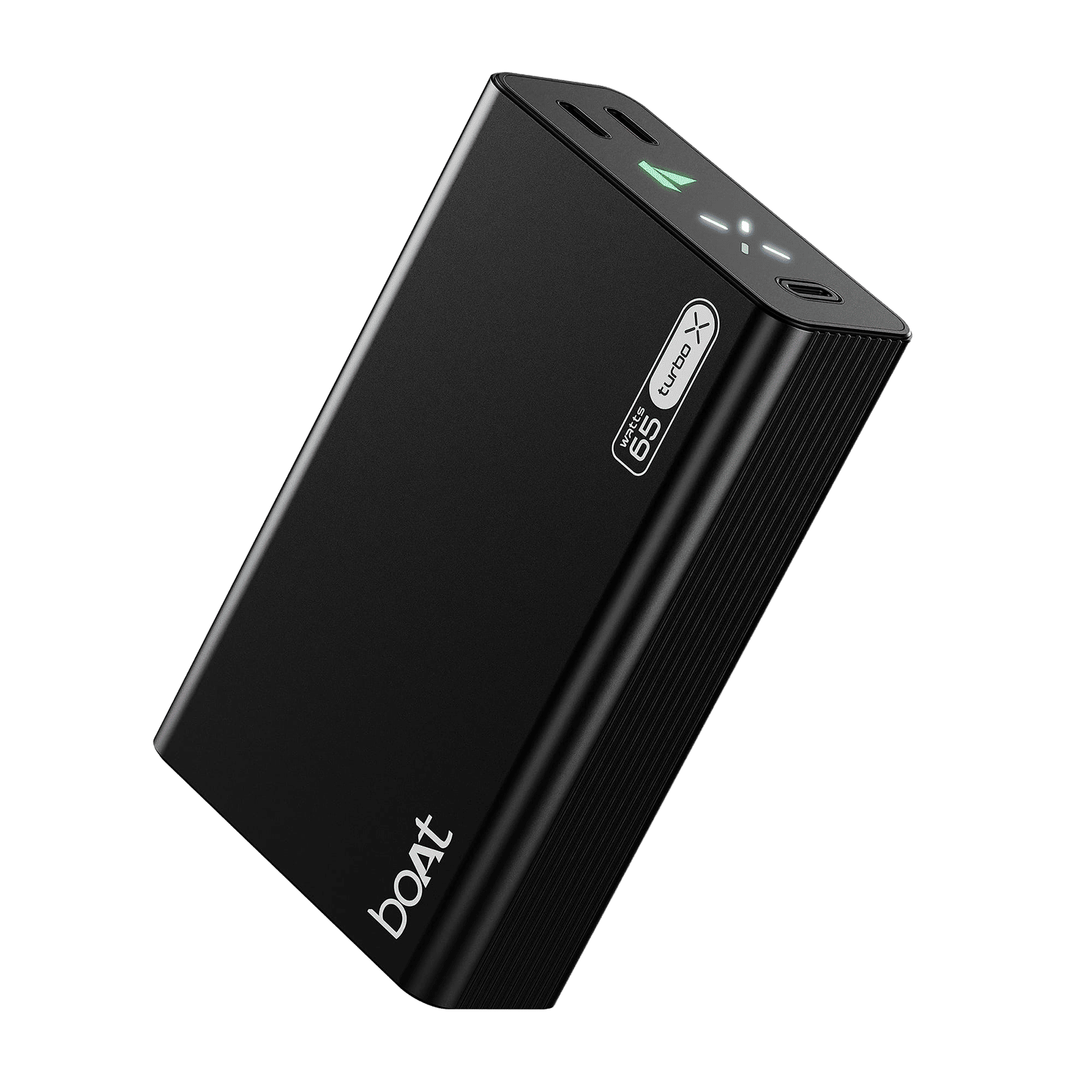 boAt Energyshroom Turbo X 20000 mAh 65W Fast Charging Power Bank (2 Type C Ports, LED Indicator, Onyx Black) boAt Energyshroom Turbo X 20000 mAh 65W Fast Charging Power Bank (2 Type C Ports, LED Indicator, Onyx Black)_1