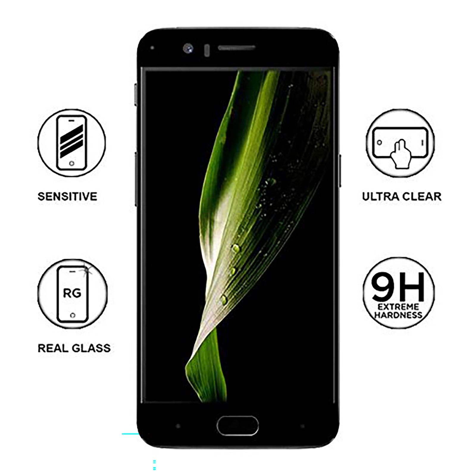 stuffcool Mighty 2.5D Tempered Glass for OnePlus 5 (9H Hardness) stuffcool Mighty 2.5D Tempered Glass for OnePlus 5 (9H Hardness)_7