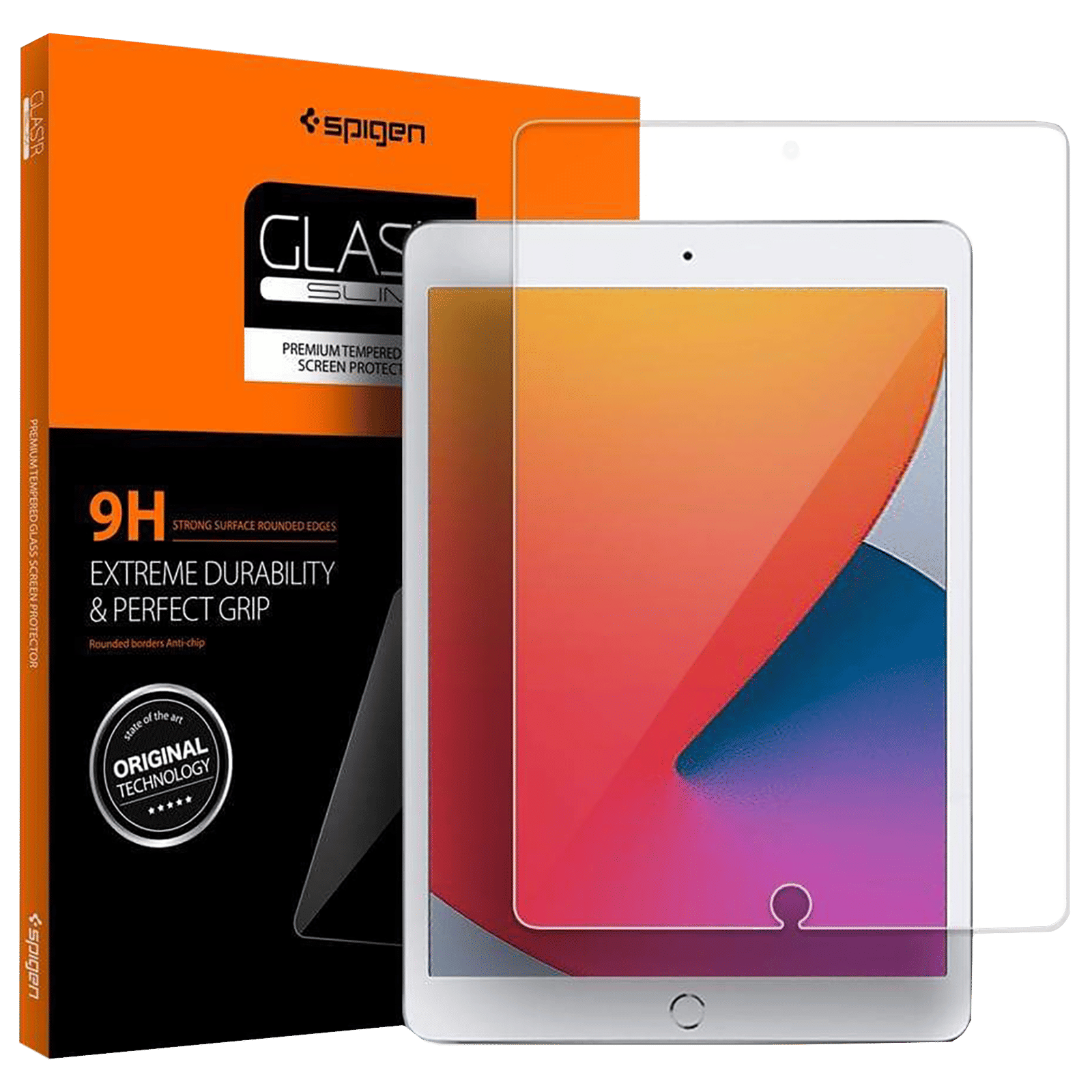 spigen GLAS.tR Slim Screen Protector for Apple iPad 10.2 Inch (Scratch Protection)_1
