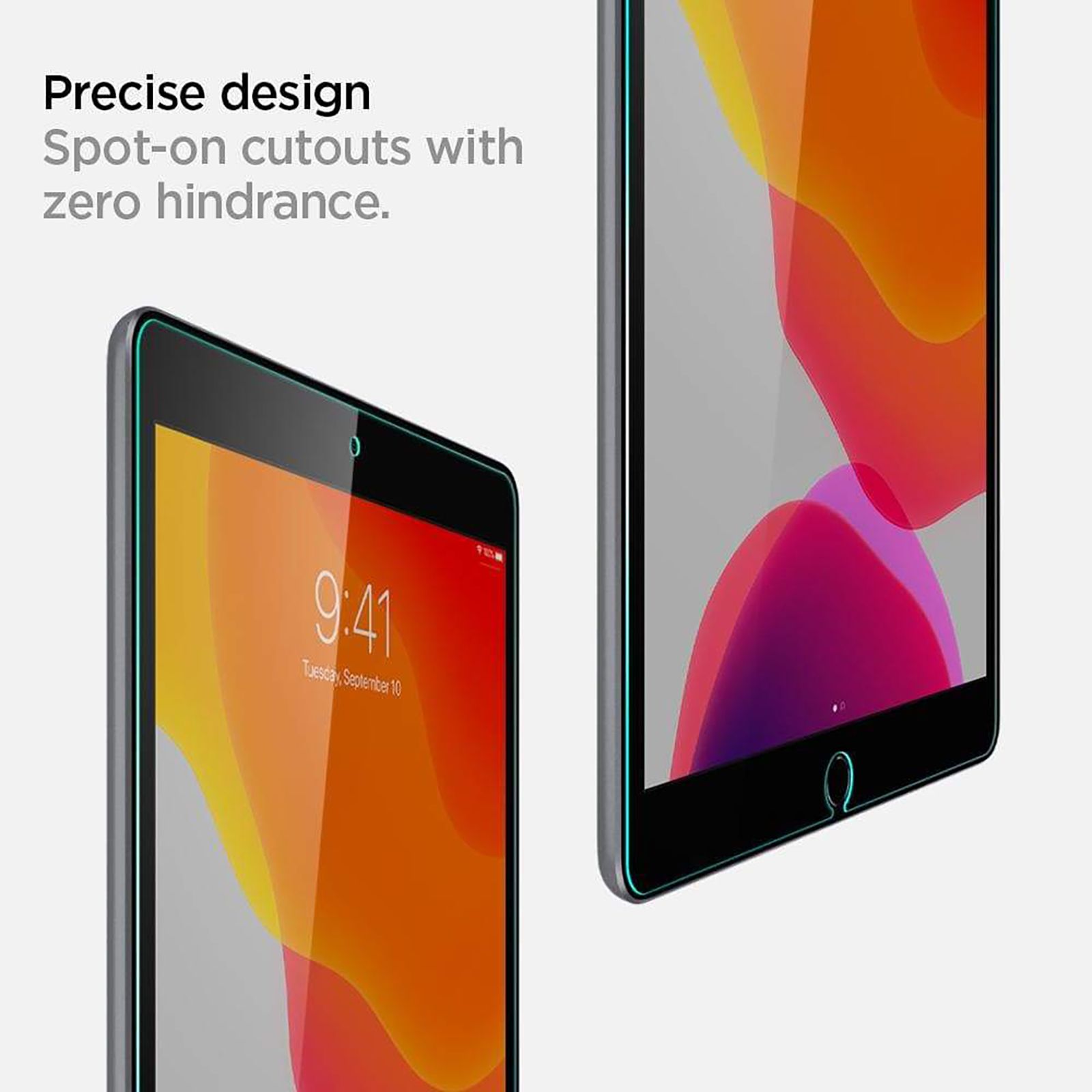 spigen GLAS.tR Slim Screen Protector for Apple iPad 10.2 Inch (Scratch Protection)_6