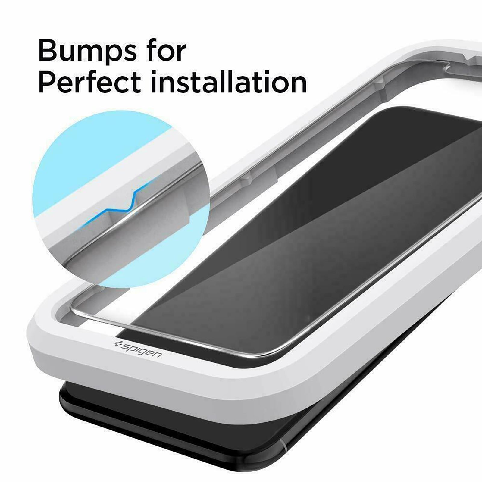 spigen GlastR Align Master Tempered Glass for Apple iPhone 11, XR (9H Hardness)_8