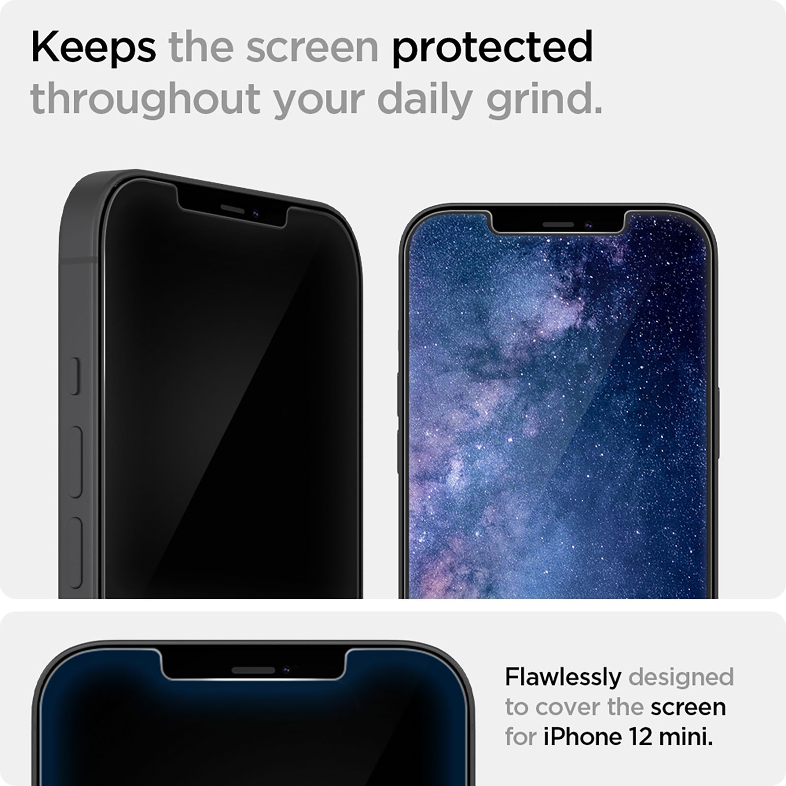 spigen GLAStR Slim Tempered Glass for Apple iPhone 12 Mini (Oleophobic Coating)_6