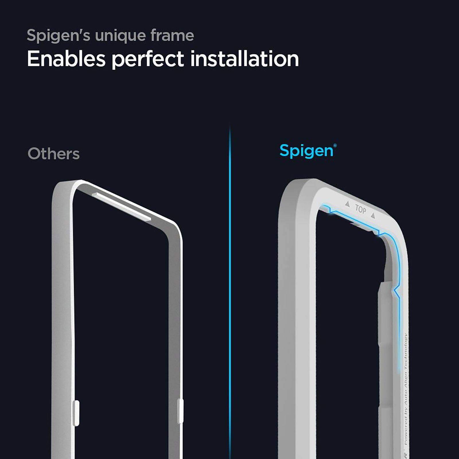 spigen GlastR Align Master Tempered Glass for Apple iPhone 12 Mini (9H Hardness)_6