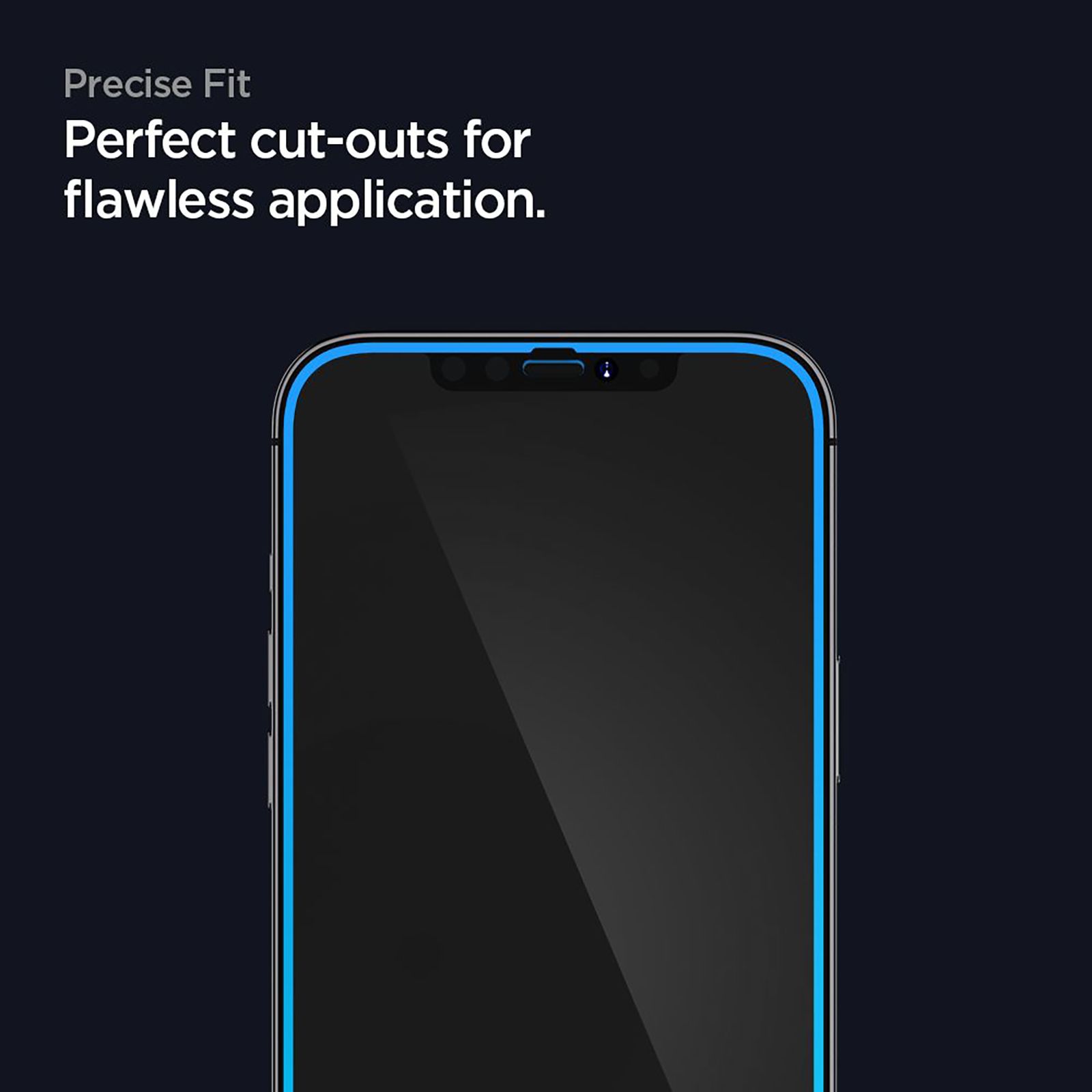spigen Glstr Slim HD Tempered Glass for Apple iPhone 12, 12 Pro (Touch Responsive)_3