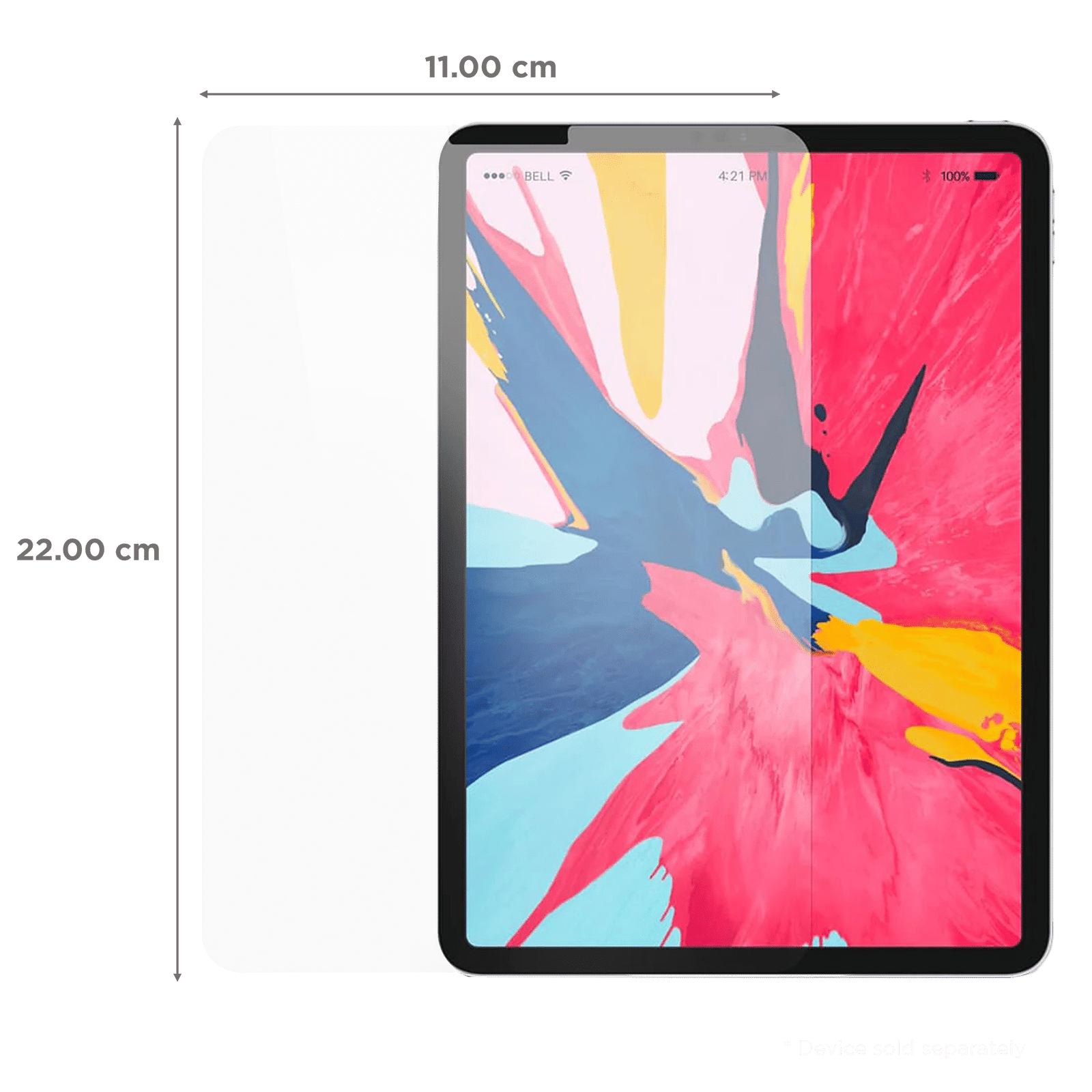 GRIPP GRIP20TCC Tempered Glass for iPad Pro 4th Gen 11inch, iPad Pro 12.9 inch (9H Screen Hardness) GRIPP GRIP20TCC Tempered Glass for iPad Pro 4th Gen 11inch, iPad Pro 12.9 inch (9H Screen Hardness)_2