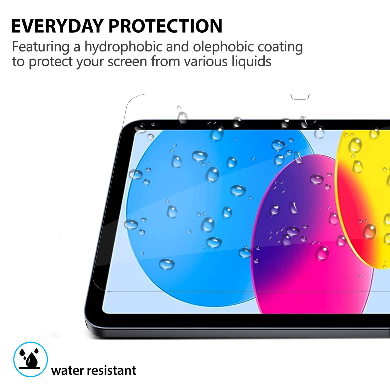GRIPP Tempered Glass for iPad 10.9 Air 5, iPad Pro 11 Inch, iPad Pro 12.9 Inch (9H Screen Hardness)_11
