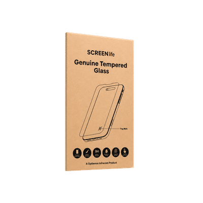 SCREEN life Tempered Glass for vivo Y400 (Fingerprint Resistant)