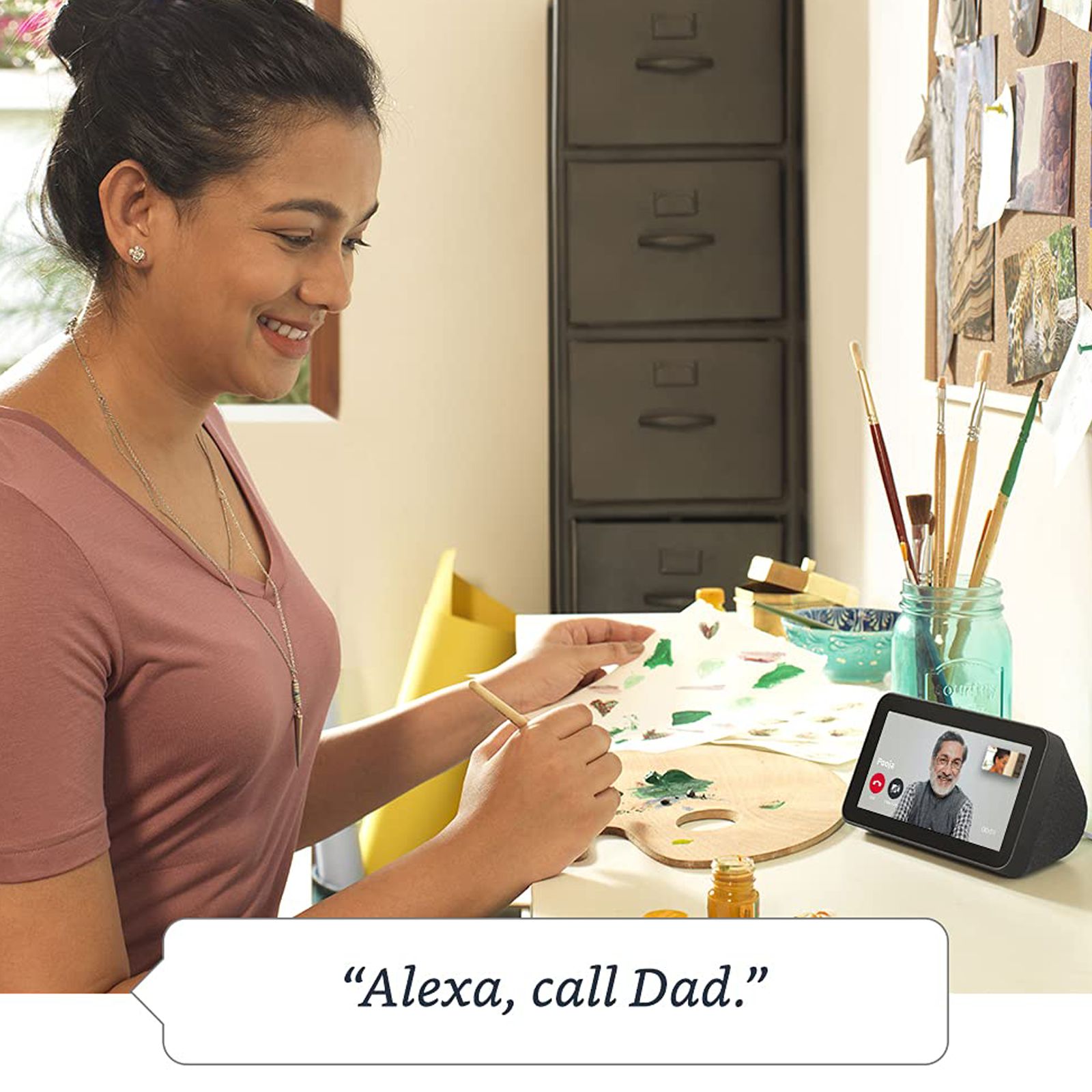 amazon All-new Echo Show 5 (2nd Generation) with Built-in Alexa Smart WiFi Speaker (Wake Word Technology, White)_7