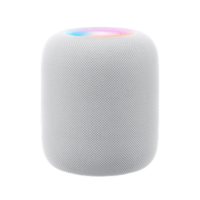 Apple HomePod (2nd Gen) with Built-in Siri Smart Wi-Fi Speaker (Dolby Atmos, White)