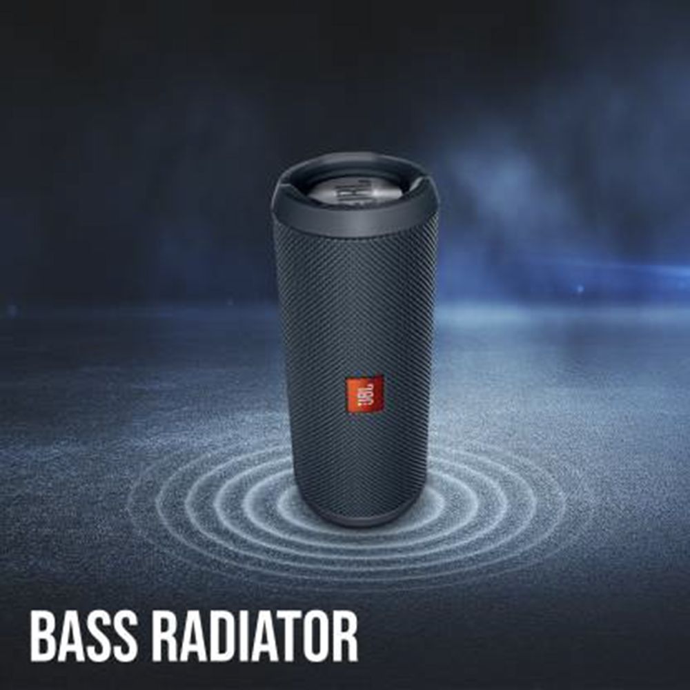 JBL Flip Essential 16W Portable Bluetooth Speaker (IPX7 Water Proof, Bass Radiator, Stereo Channel, Gun Metal)_6