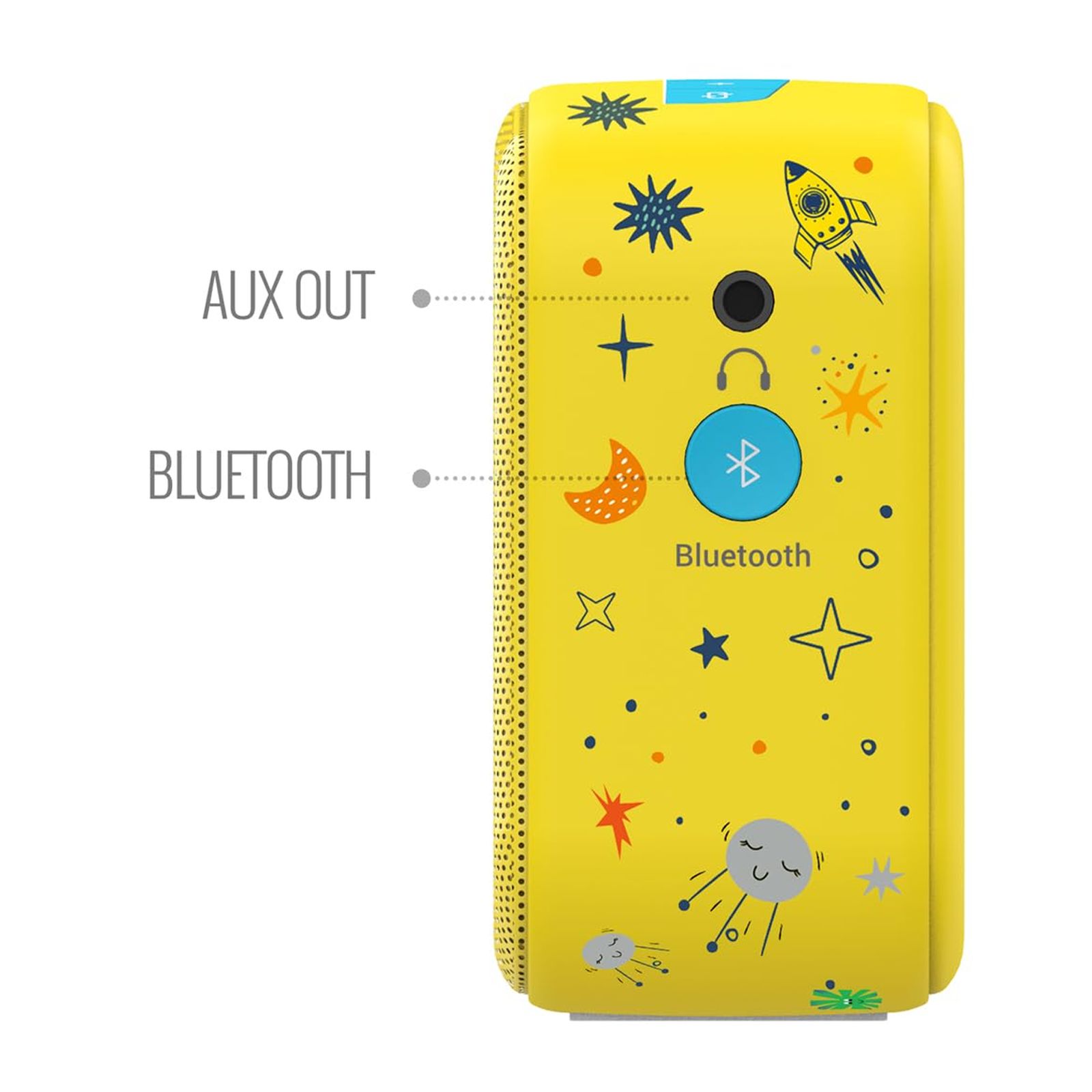 SAREGAMA Carvaan Mini Kids 5W Portable Bluetooth Speaker (300 Plus Pre Loaded Stories, Stereo Channel, Baby Yellow)_12