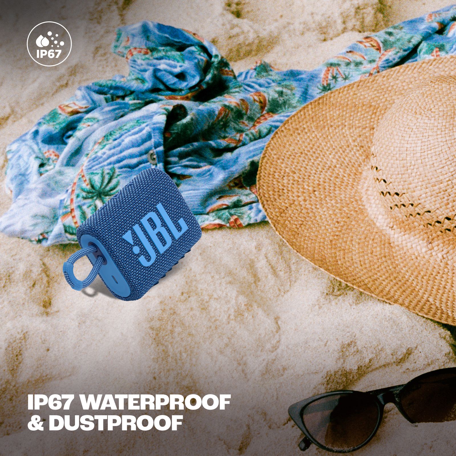 JBL Go 3 Eco 4.2W Portable Bluetooth Speaker (IP67 Waterproof, 5 Hours Playtime, 1.0 Channel, Blue) JBL Go 3 Eco 4.2W Portable Bluetooth Speaker (IP67 Waterproof, 5 Hours Playtime, 1.0 Channel, Blue)_17