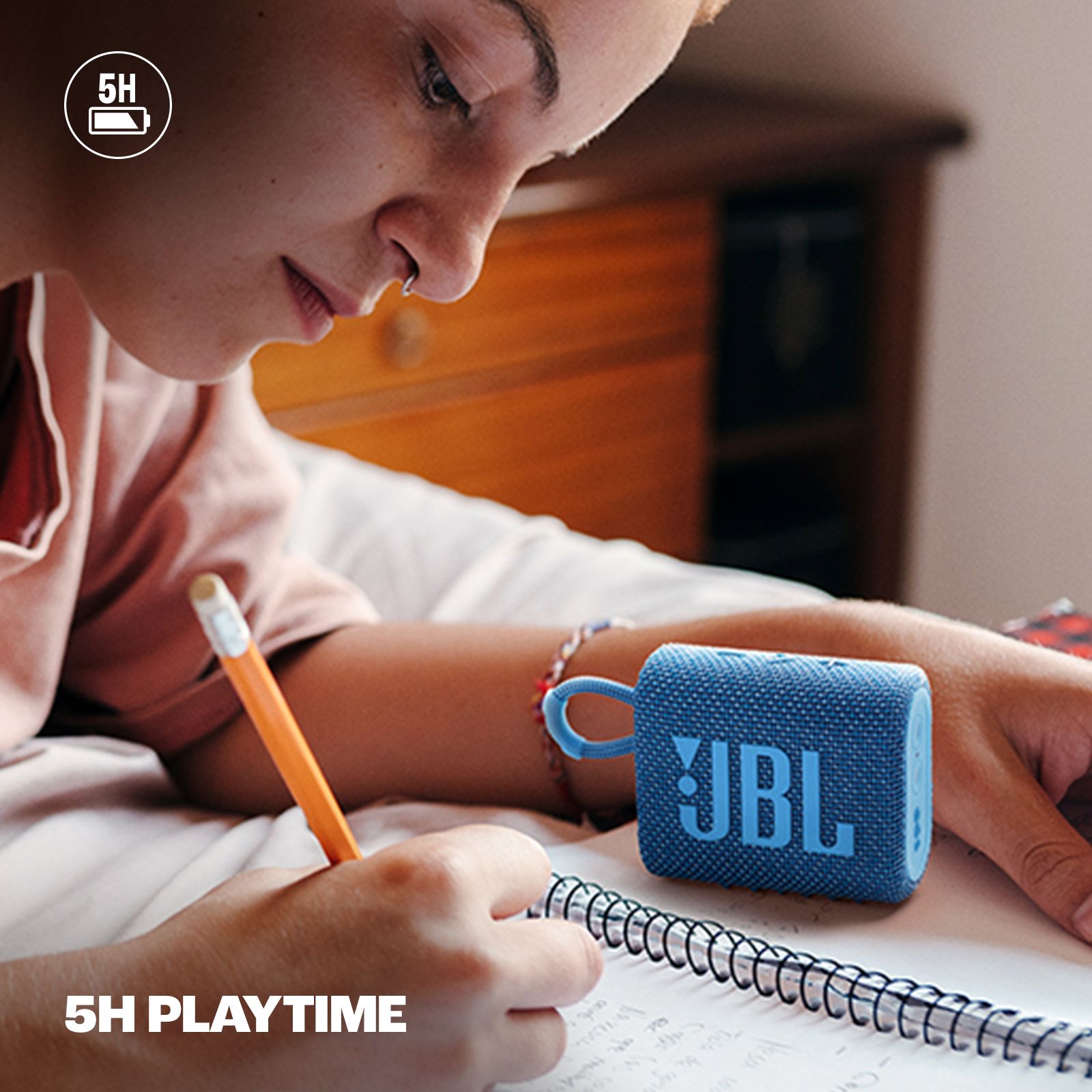 JBL Go 3 Eco 4.2W Portable Bluetooth Speaker (IP67 Waterproof, 5 Hours Playtime, 1.0 Channel, Blue) JBL Go 3 Eco 4.2W Portable Bluetooth Speaker (IP67 Waterproof, 5 Hours Playtime, 1.0 Channel, Blue)_18