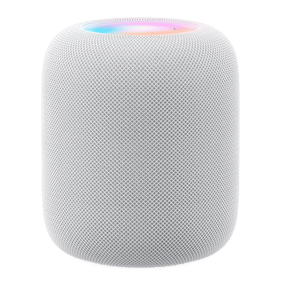 Apple HomePod (2nd Gen) with Built-in Siri Smart Wi-Fi Speaker (Touch Control, White)