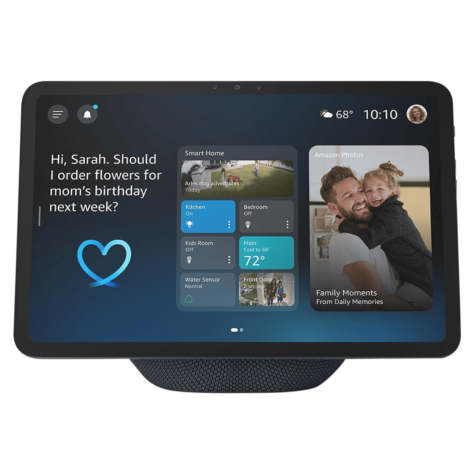 Amazon Echo Show 11 (newest model) Built-in Alexa 11 Inches Full HD Touchscreen Smart Home Device (Omnisense Technology, Graphite) Amazon Echo Show 11 (newest model) Built-in Alexa 11 Inches Full HD Touchscreen Smart Home Device (Omnisense Technology, Graphite)_1