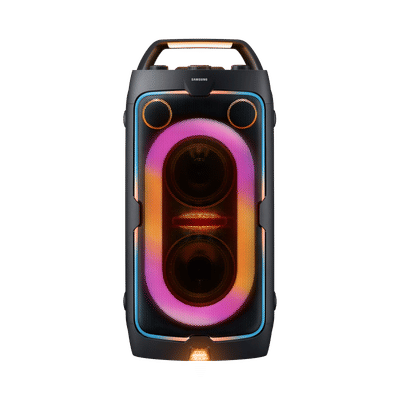 Samsung Sound Tower ST40F 160W Bluetooth Party Speaker (IPX4 Water Resistant, Stereo Channel, Black)