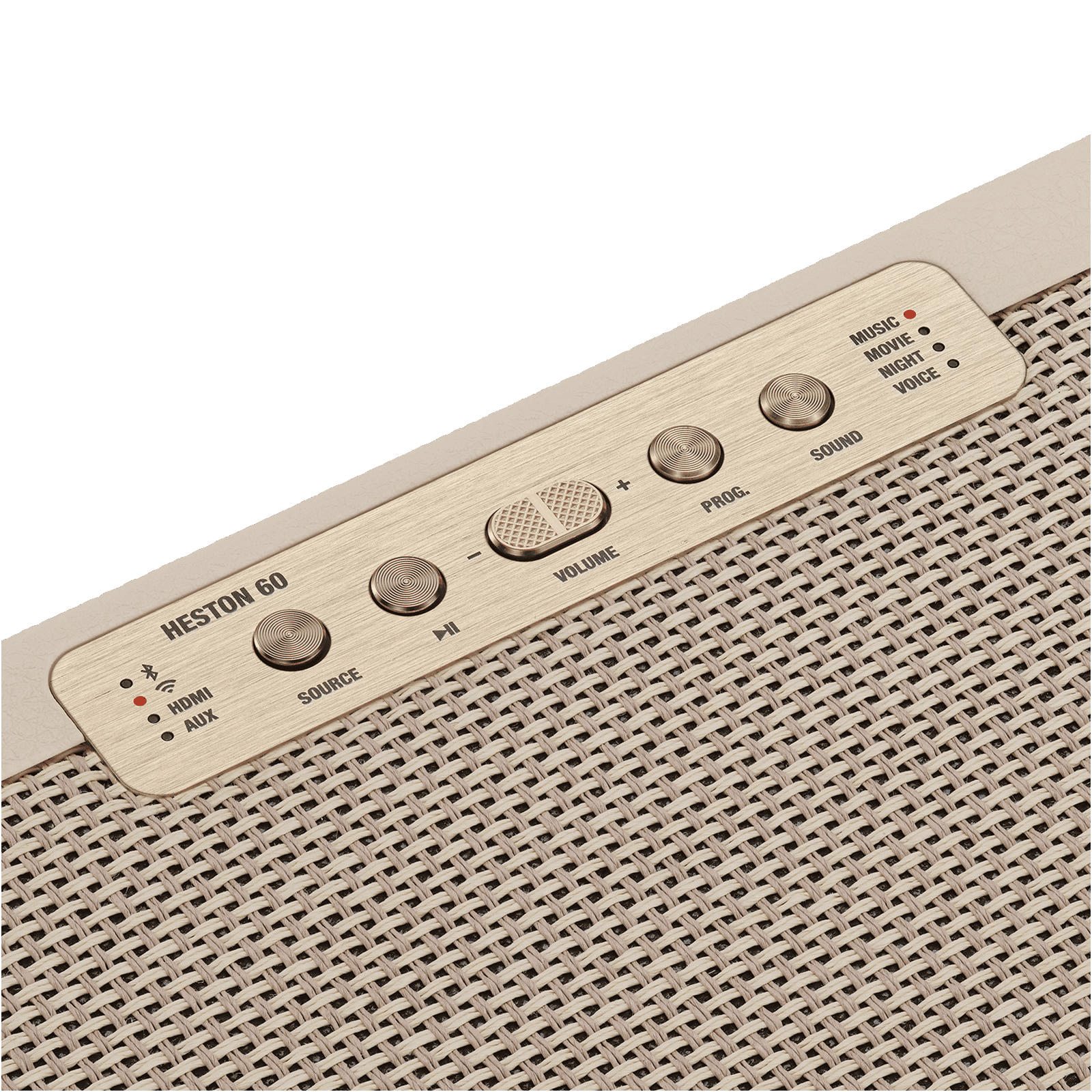 Marshall HESTON 60 56W Bluetooth Soundbar (Dolby Atmos, 5.1 Channel, Cream)_6