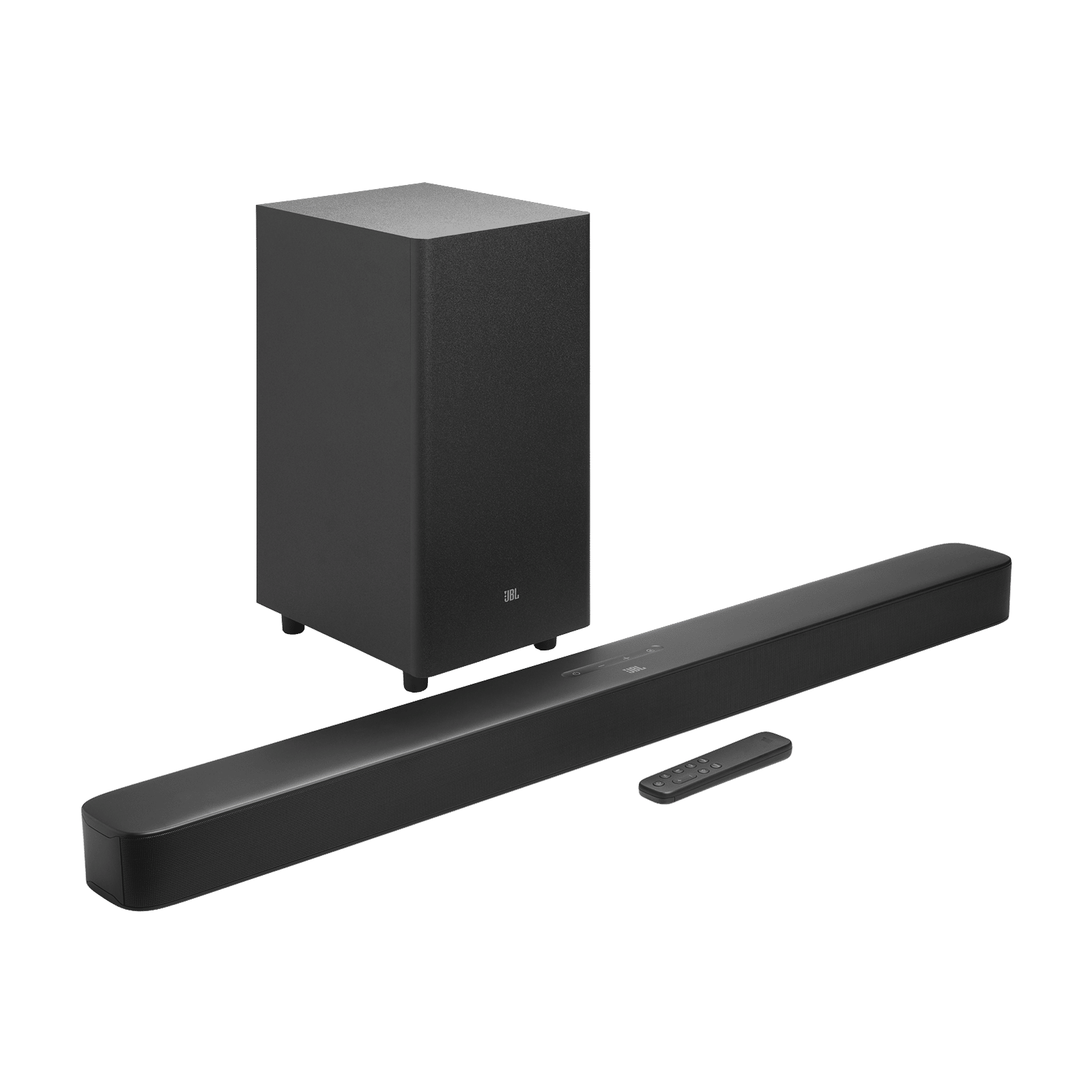 JBL Bar 2.1 Essential 440W Bluetooth Soundbar with Remote (Dolby Digital, 2.1 Channel, Black) JBL Bar 2.1 Essential 440W Bluetooth Soundbar with Remote (Dolby Digital, 2.1 Channel, Black)_2