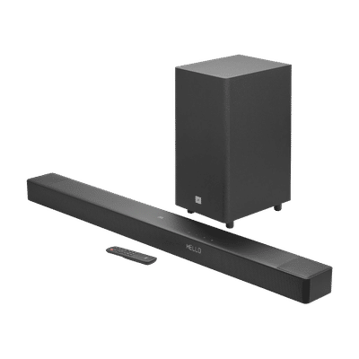 JBL CINEMA SB595 440W Bluetooth Soundbar with Remote (True Dolby Atmos, 3.1.2 Channel, Black)
