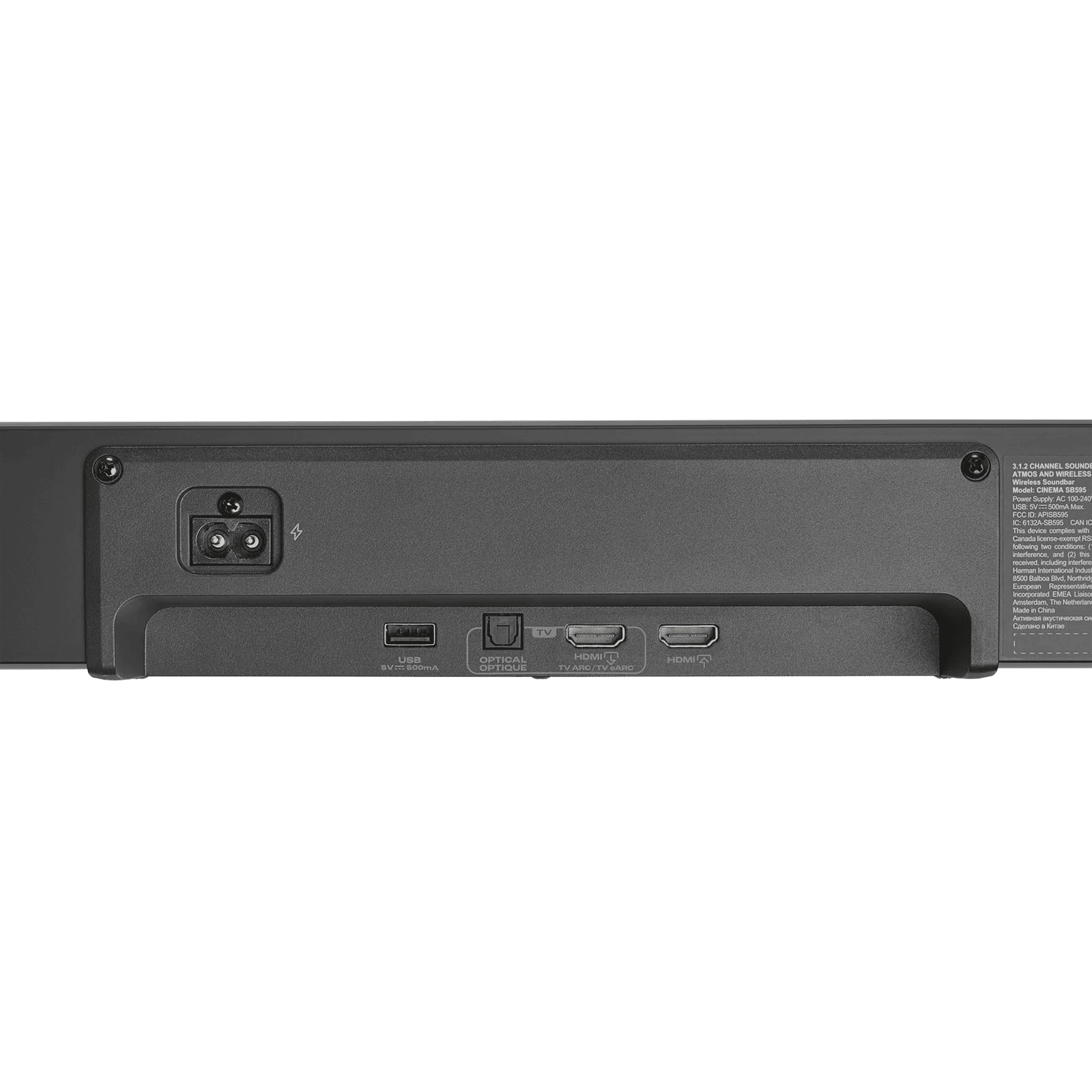 JBL CINEMA SB595 440W Bluetooth Soundbar with Remote (True Dolby Atmos, 3.1.2 Channel, Black) JBL CINEMA SB595 440W Bluetooth Soundbar with Remote (True Dolby Atmos, 3.1.2 Channel, Black)_5