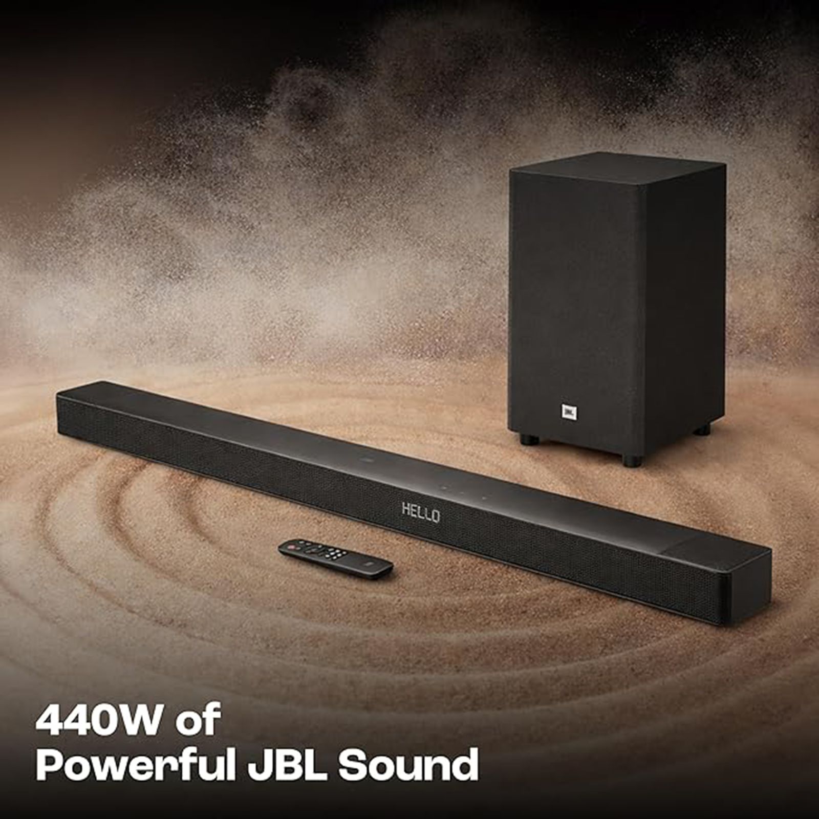 JBL CINEMA SB595 440W Bluetooth Soundbar with Remote (True Dolby Atmos, 3.1.2 Channel, Black) JBL CINEMA SB595 440W Bluetooth Soundbar with Remote (True Dolby Atmos, 3.1.2 Channel, Black)_6