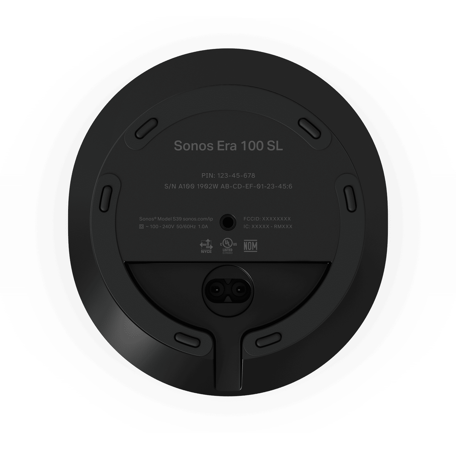 Sonos Era 100 SL Smart Wi-Fi Speaker (Humidity Resistant, Black) Sonos Era 100 SL Smart Wi-Fi Speaker (Humidity Resistant, Black)_8