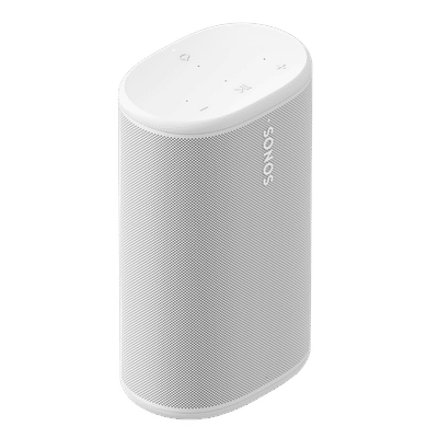 SONOS Play 15W Portable Bluetooth Speaker (IP67 Waterproof, 24 Hours Playback Time, 2.0 Channel, White)