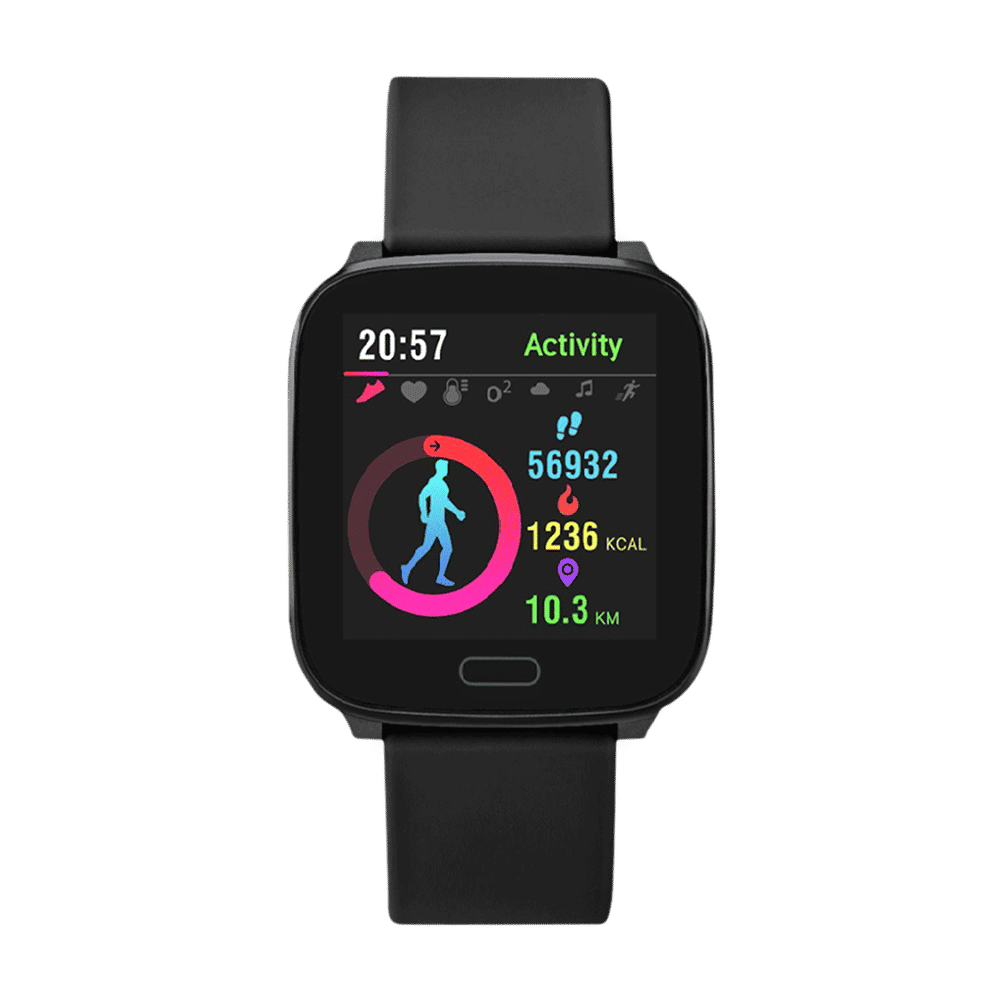 TIMEX iConnect Active Smartwatch with Activity Tracker (37mm Digital Display, IP68 Water Resistant, Black Strap) TIMEX iConnect Active Smartwatch with Activity Tracker (37mm Digital Display, IP68 Water Resistant, Black Strap)_1
