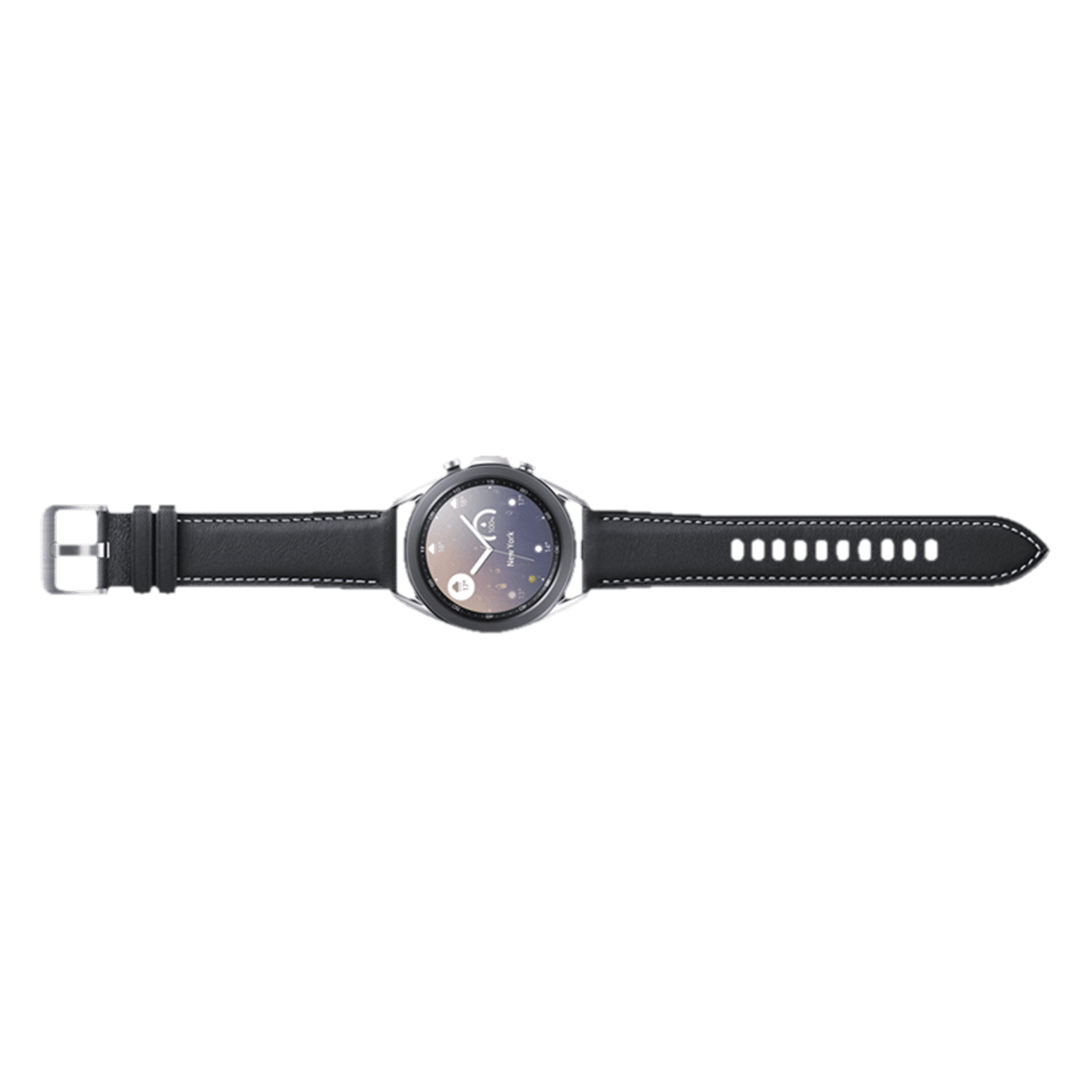 SAMSUNG Galaxy Watch3 GPS+Wi-Fi+Bluetooth Tizen OS Smartwatch (41mm Super AMOLED Display, Water Resistant, Black Strap)_9