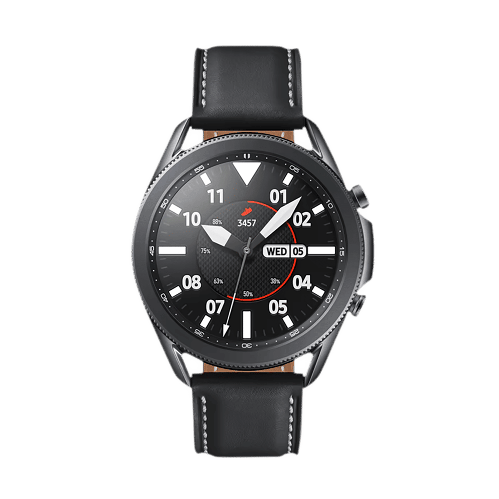 SAMSUNG Galaxy Watch3 GPS+Wi-Fi+Bluetooth Tizen OS Smartwatch (45mm Super AMOLED Display, Water Resistant, Mystic Black Strap) SAMSUNG Galaxy Watch3 GPS+Wi-Fi+Bluetooth Tizen OS Smartwatch (45mm Super AMOLED Display, Water Resistant, Mystic Black Strap)_1