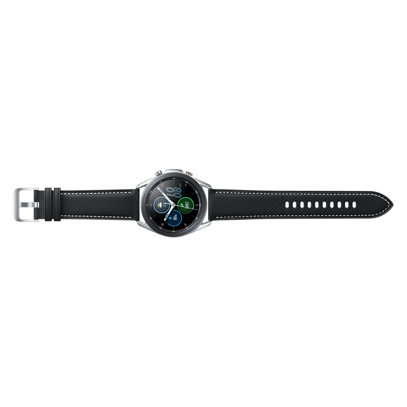 SAMSUNG Galaxy Watch3 GPS+Wi-Fi+4G SIM+Bluetooth Tizen OS Smartwatch (45mm Super AMOLED Display, Water Resistant, Black Strap)_9