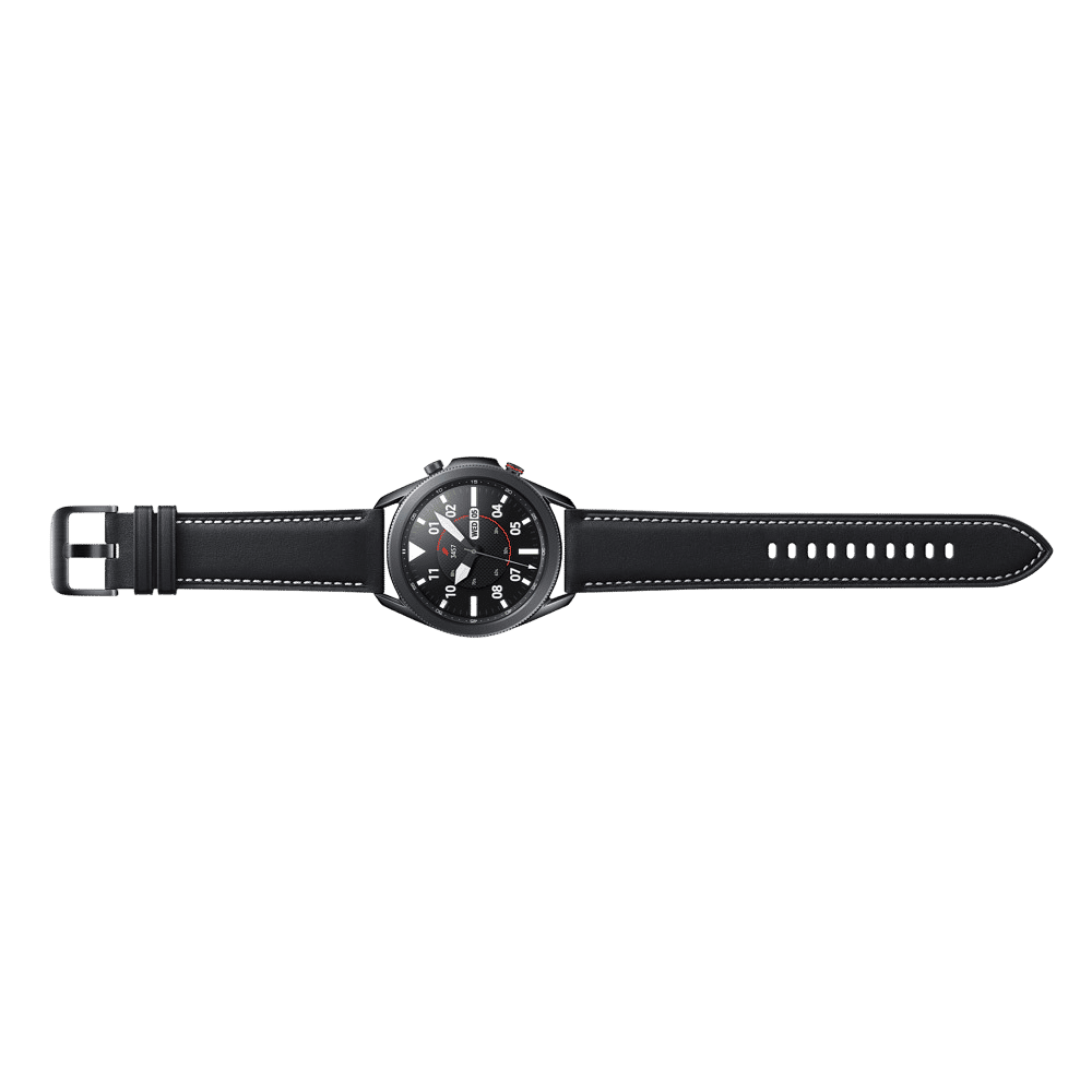 SAMSUNG Galaxy Watch3 GPS+Wi-Fi+4G SIM+Bluetooth Tizen OS Smartwatch (45mm Super AMOLED Display, Water Resistant, Black Strap)_10
