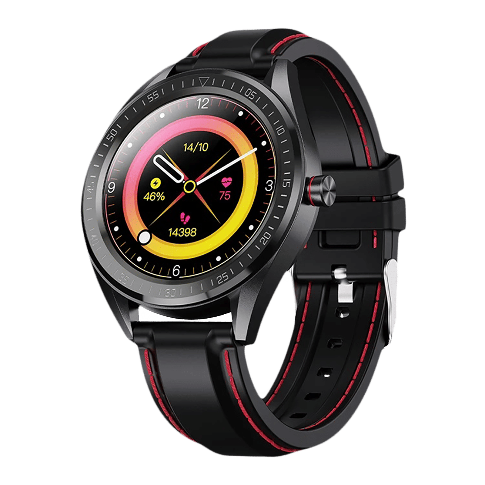 CROSSBEATS Trak Smartwatch with GPS (35mm IPS FHD Display, IP68 Waterproof, Black Strap) CROSSBEATS Trak Smartwatch with GPS (35mm IPS FHD Display, IP68 Waterproof, Black Strap)_4